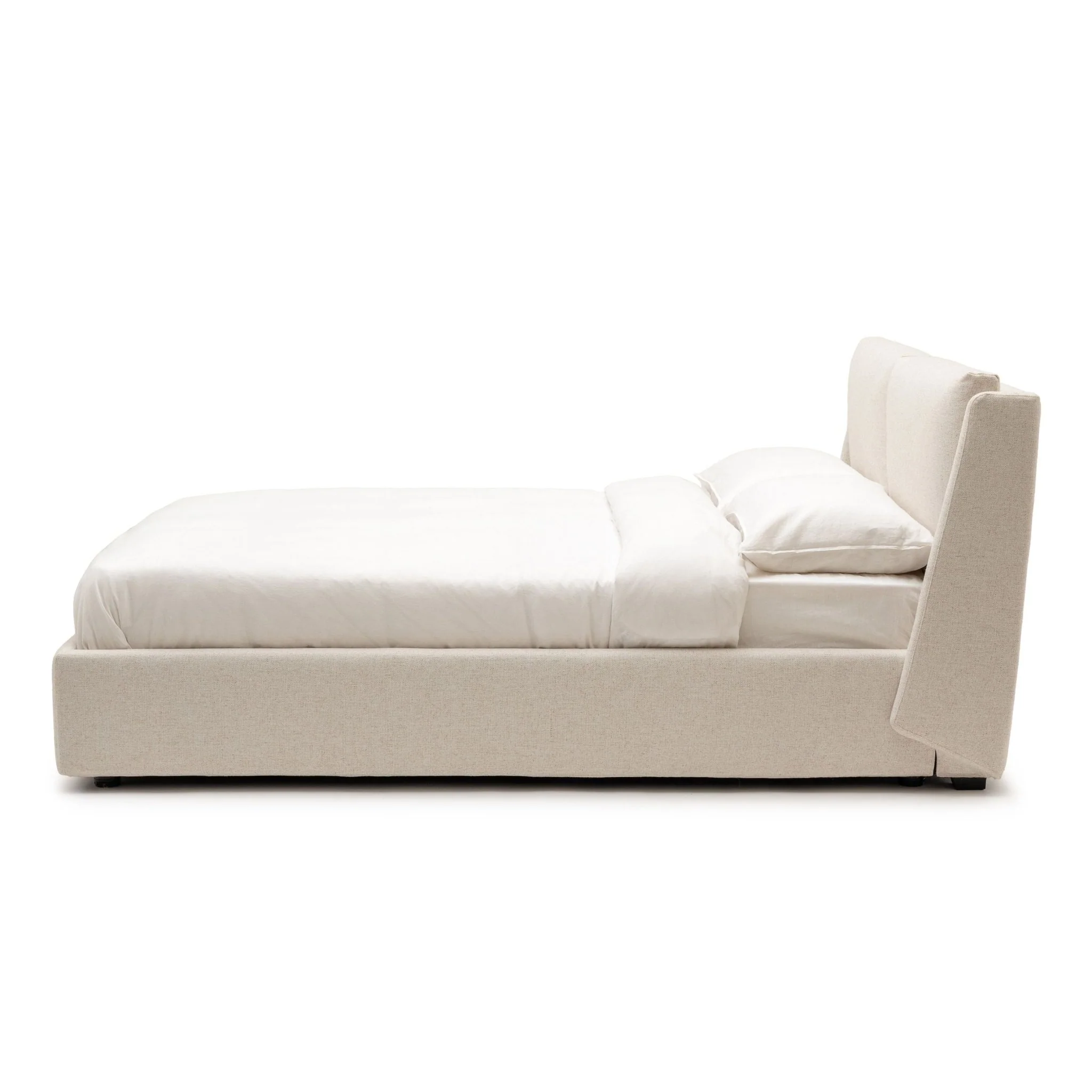 Lorenzo Bed With Storage - Beige - Image 3