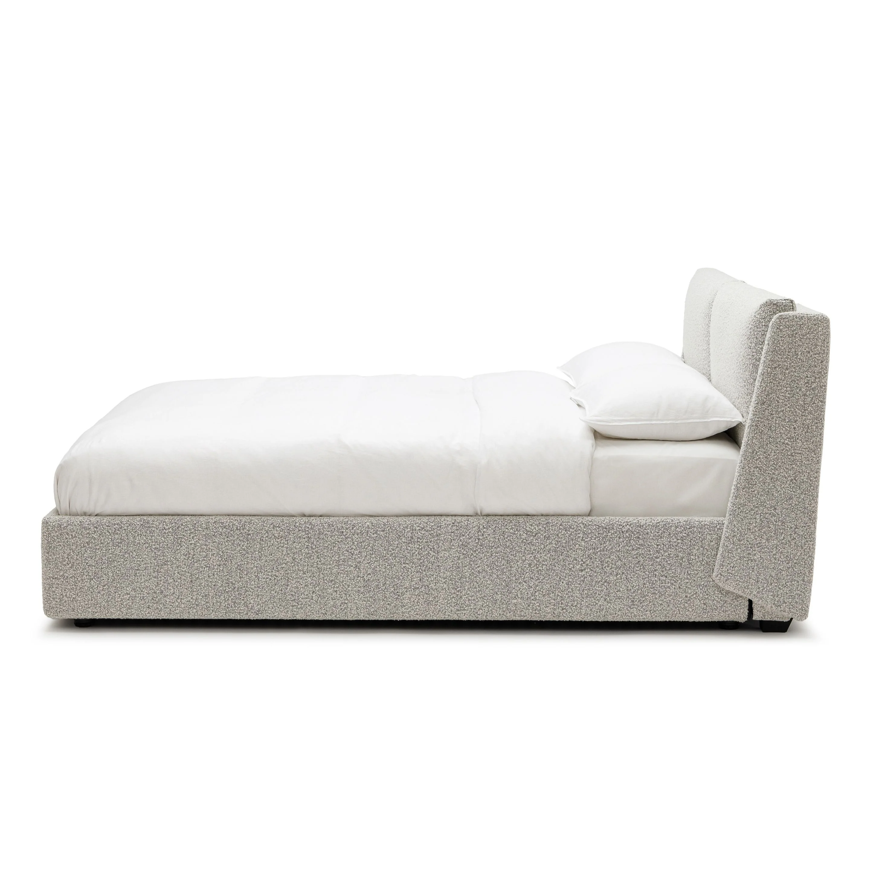 Lorenzo Bed With Storage - Salt & Pepper - Image 16