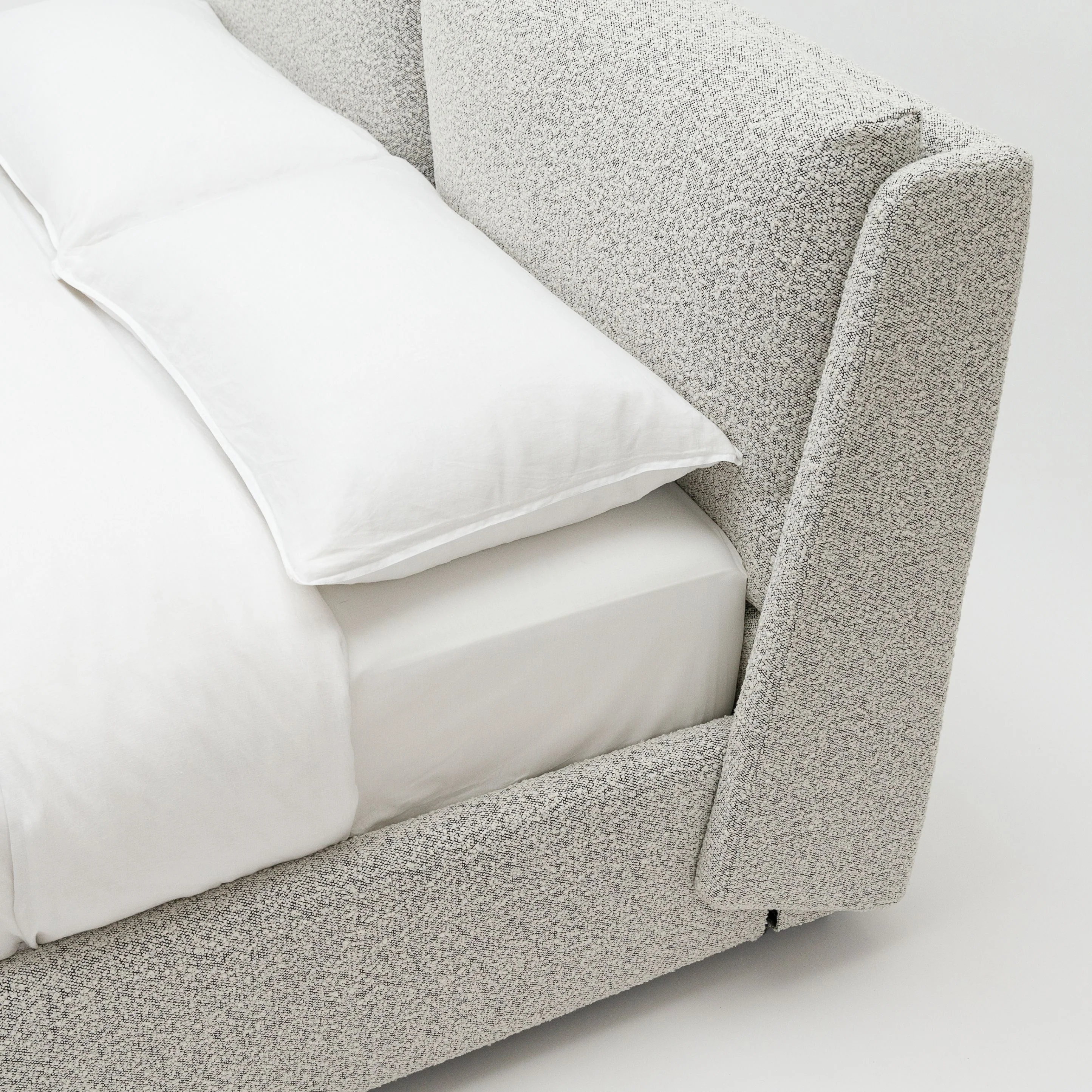 Lorenzo Bed With Storage - Salt & Pepper - Image 22