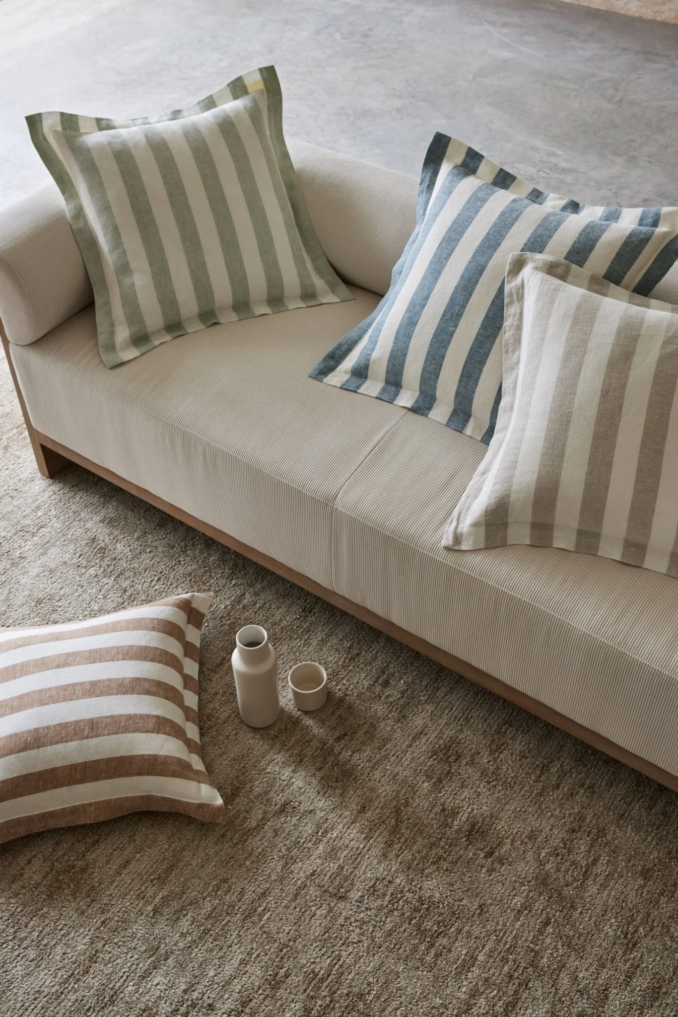 Luca 50Cm Cushion - Linen - Image 3