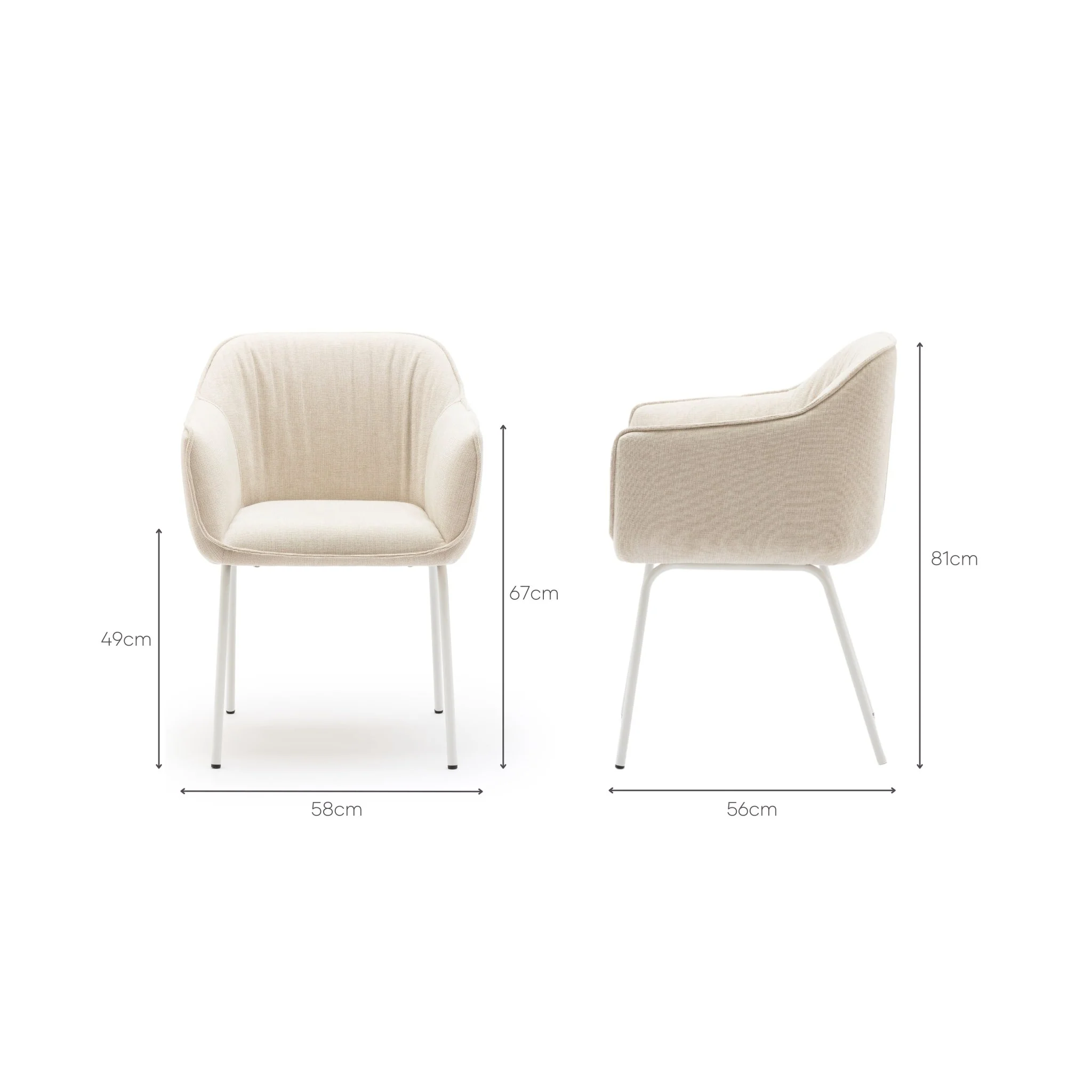 Lucas Chair - Flint - Image 14