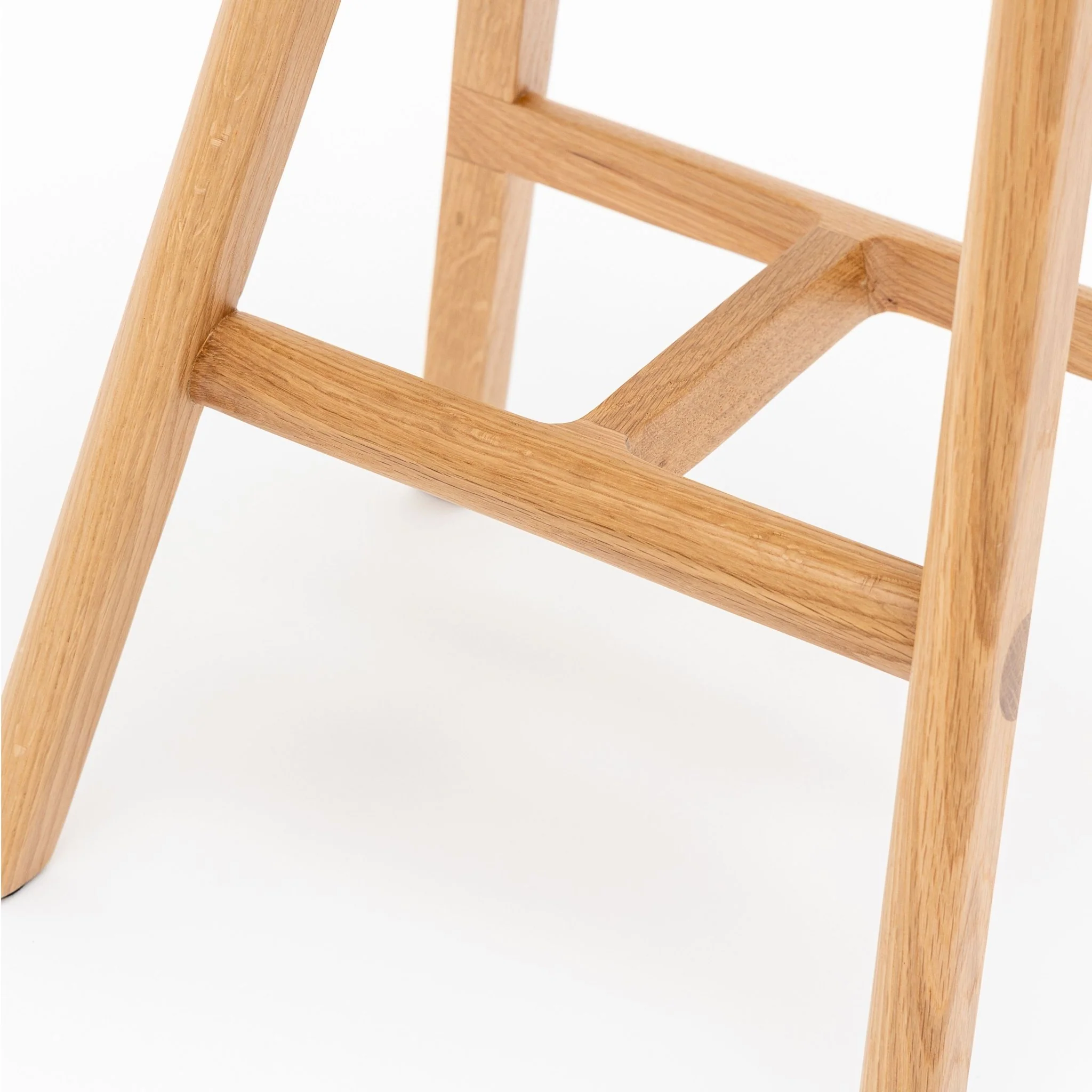 MA Counter Stool - Light Oak & Arena Leather - Image 9