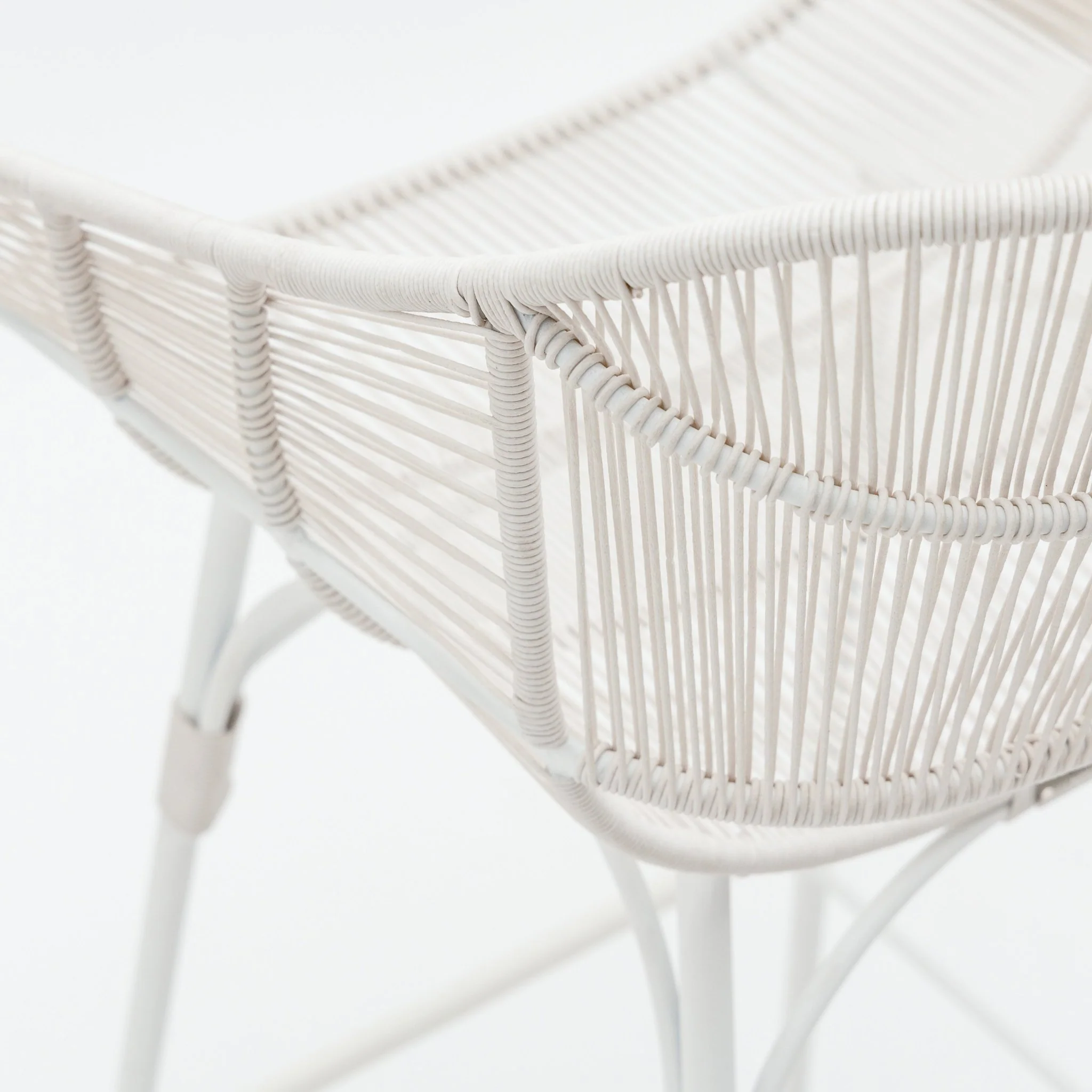Marina Bar Stool - Stonewhite & Chalk - Image 5