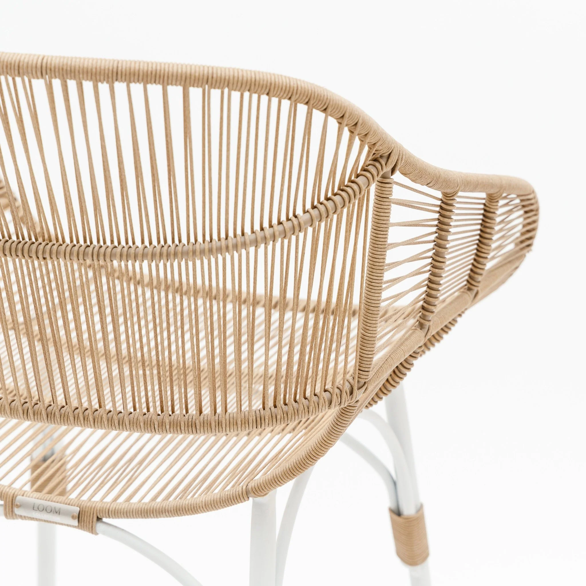 Marina Bar Stool - Stonewhite & Natural - Image 11