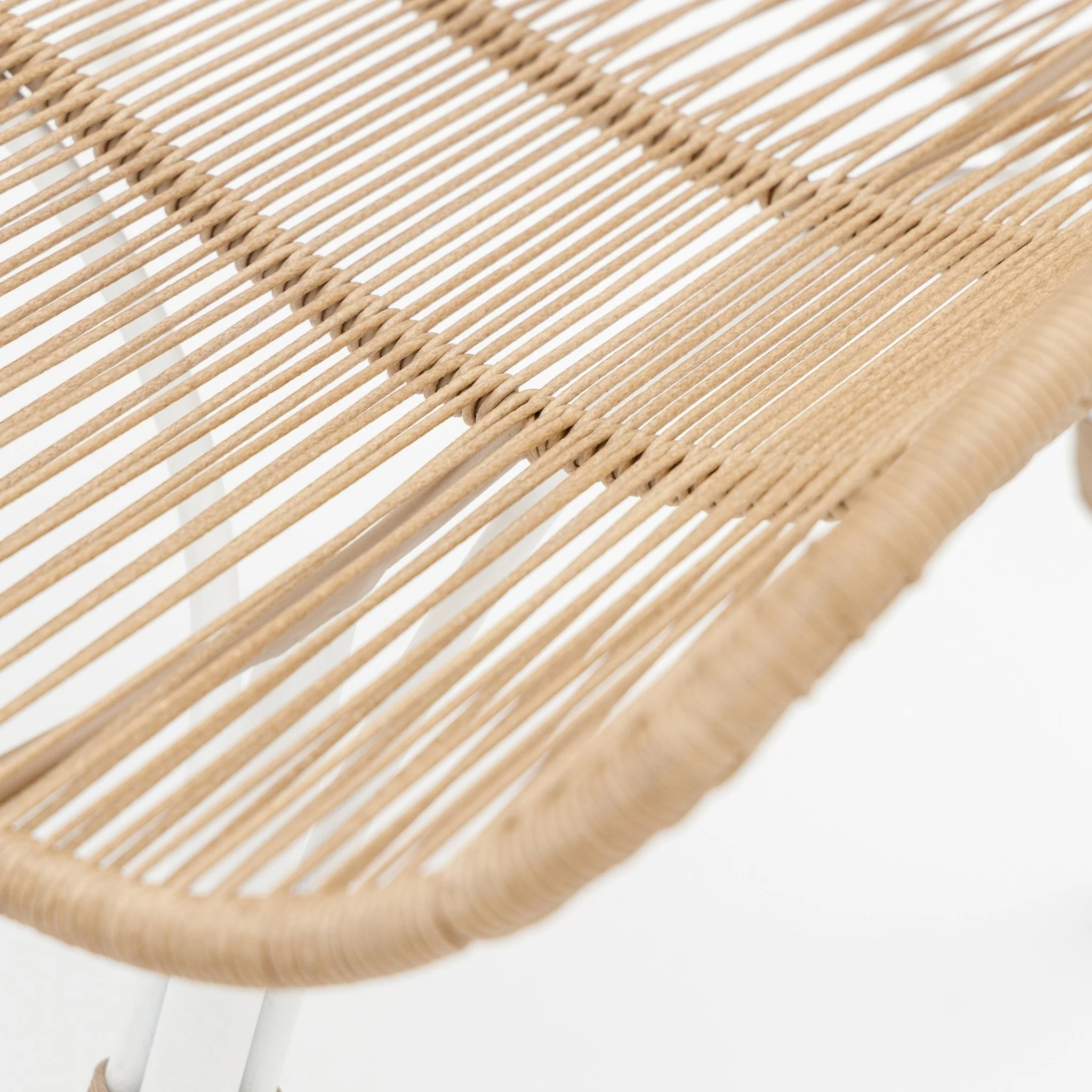 Marina Dining Armchair - Stonewhite & Natural - Image 8