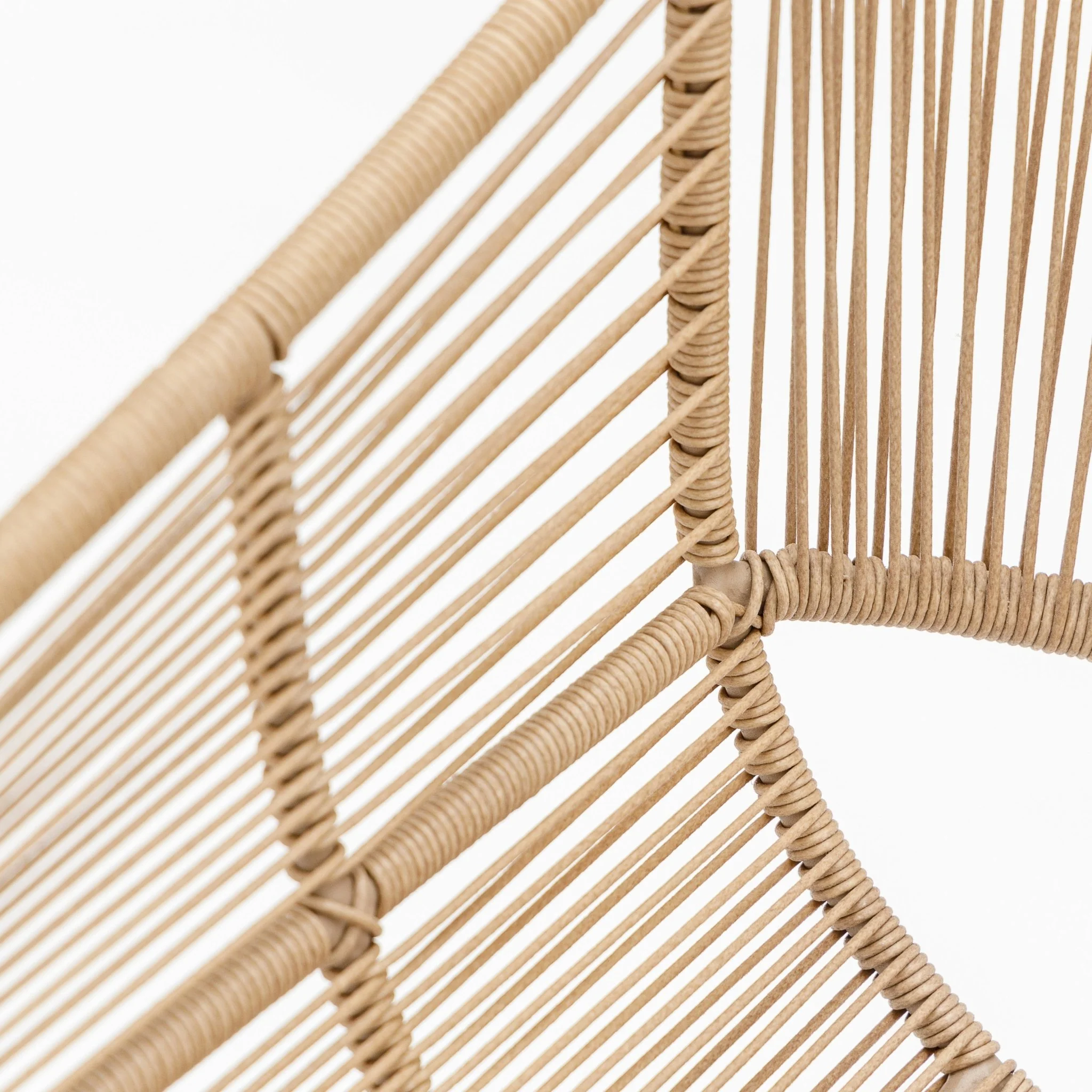 Marina Dining Armchair - Stonewhite & Natural - Image 9