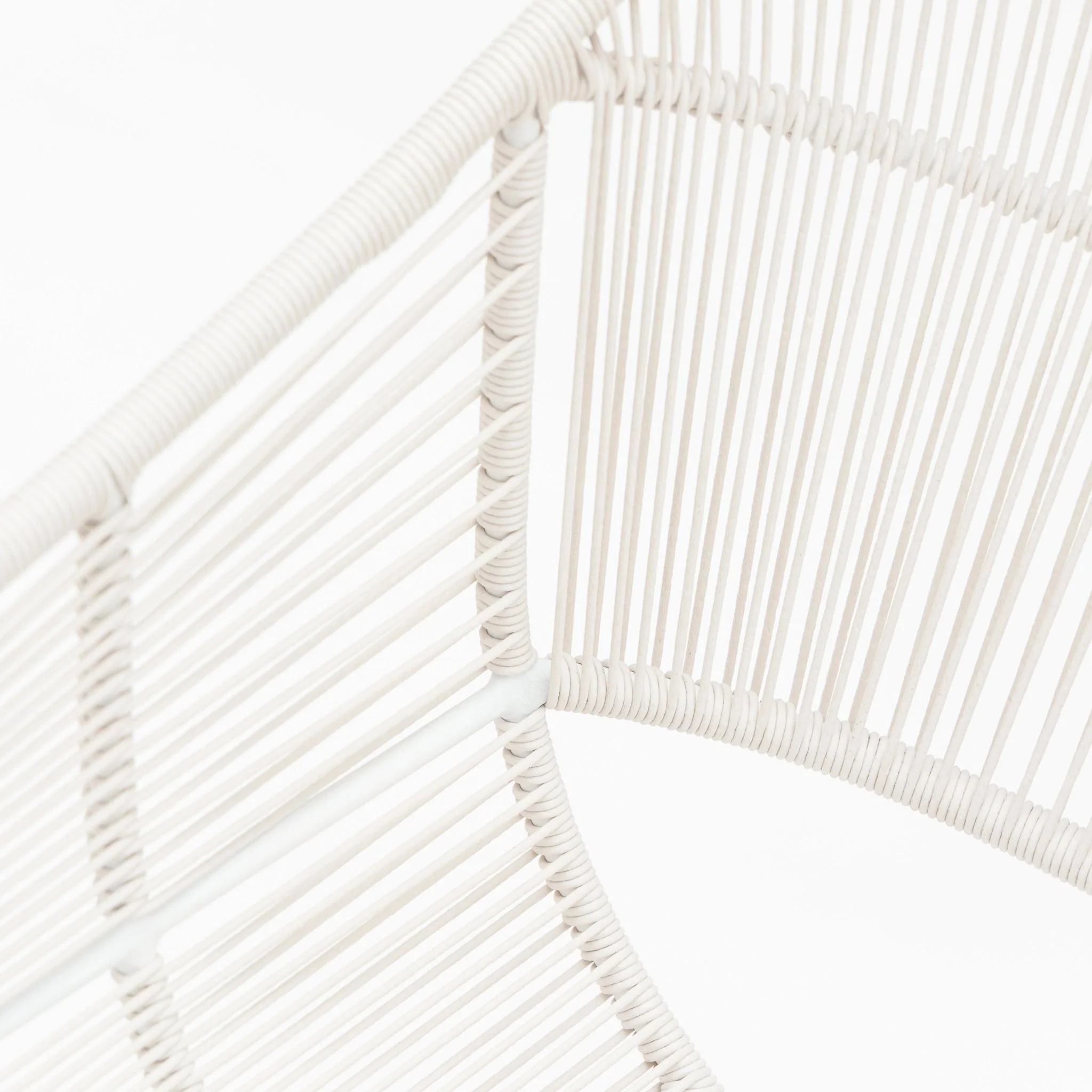 Marina Dining Armchair - Stonewhite & Chalk - Image 13