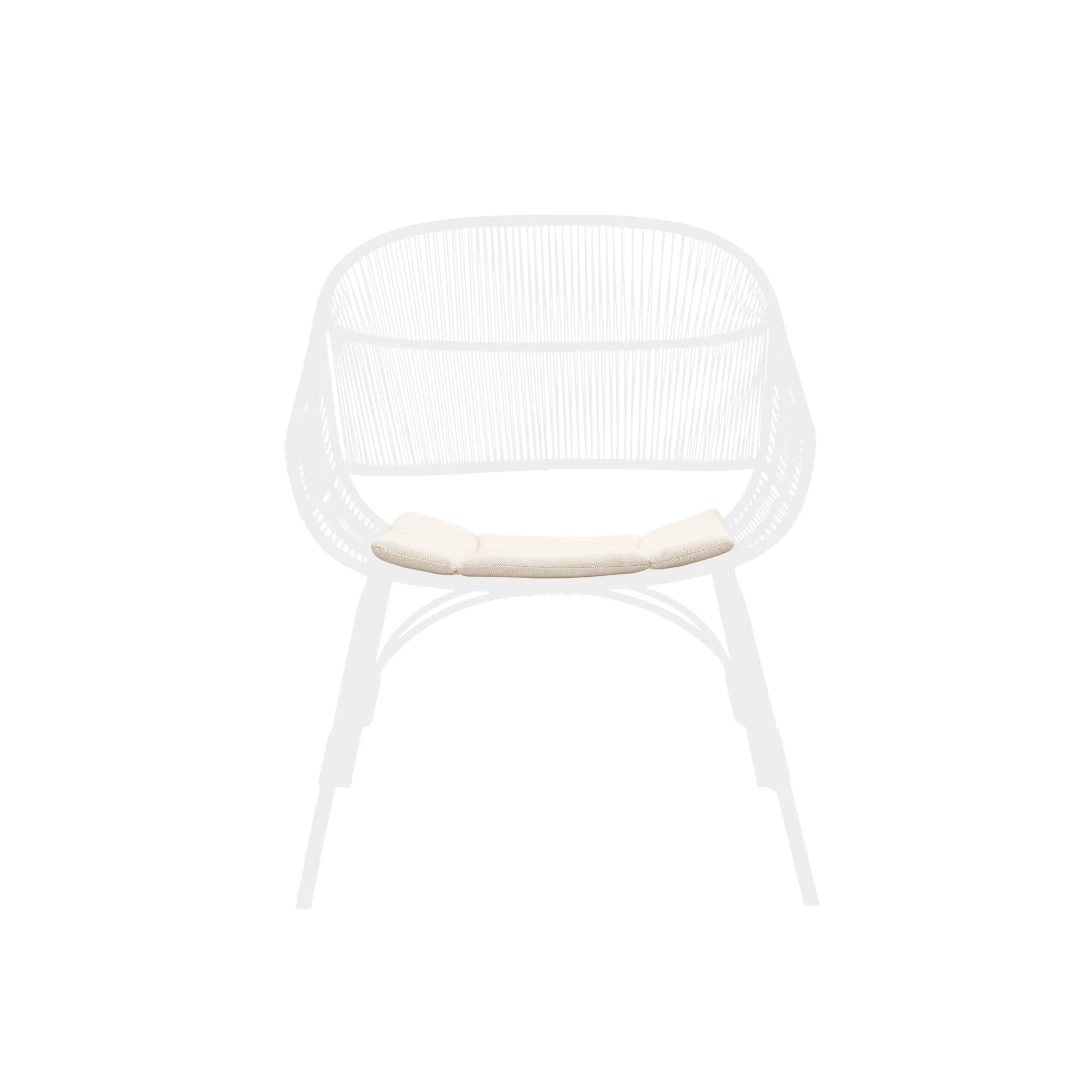 Marina Lounge Chair Cushion - Canvas Sand - Image 2