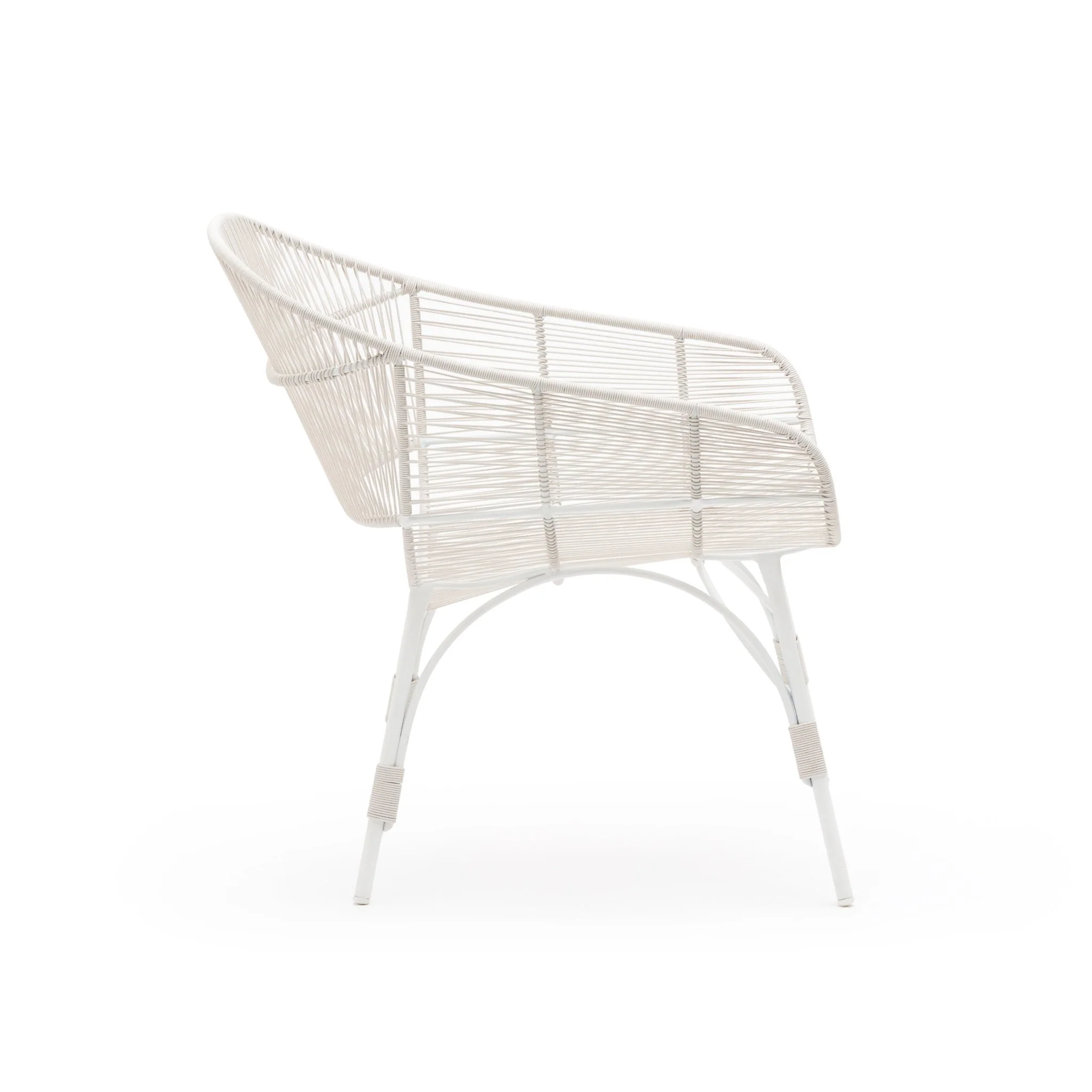 Marina Lounge Chair - Stonewhite Chalk - Image 7