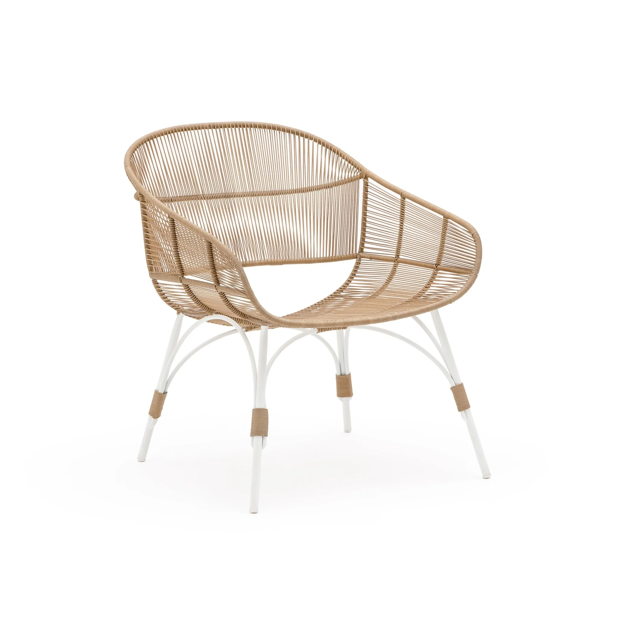 Marina Lounge Chair - Stonewhite Natural
