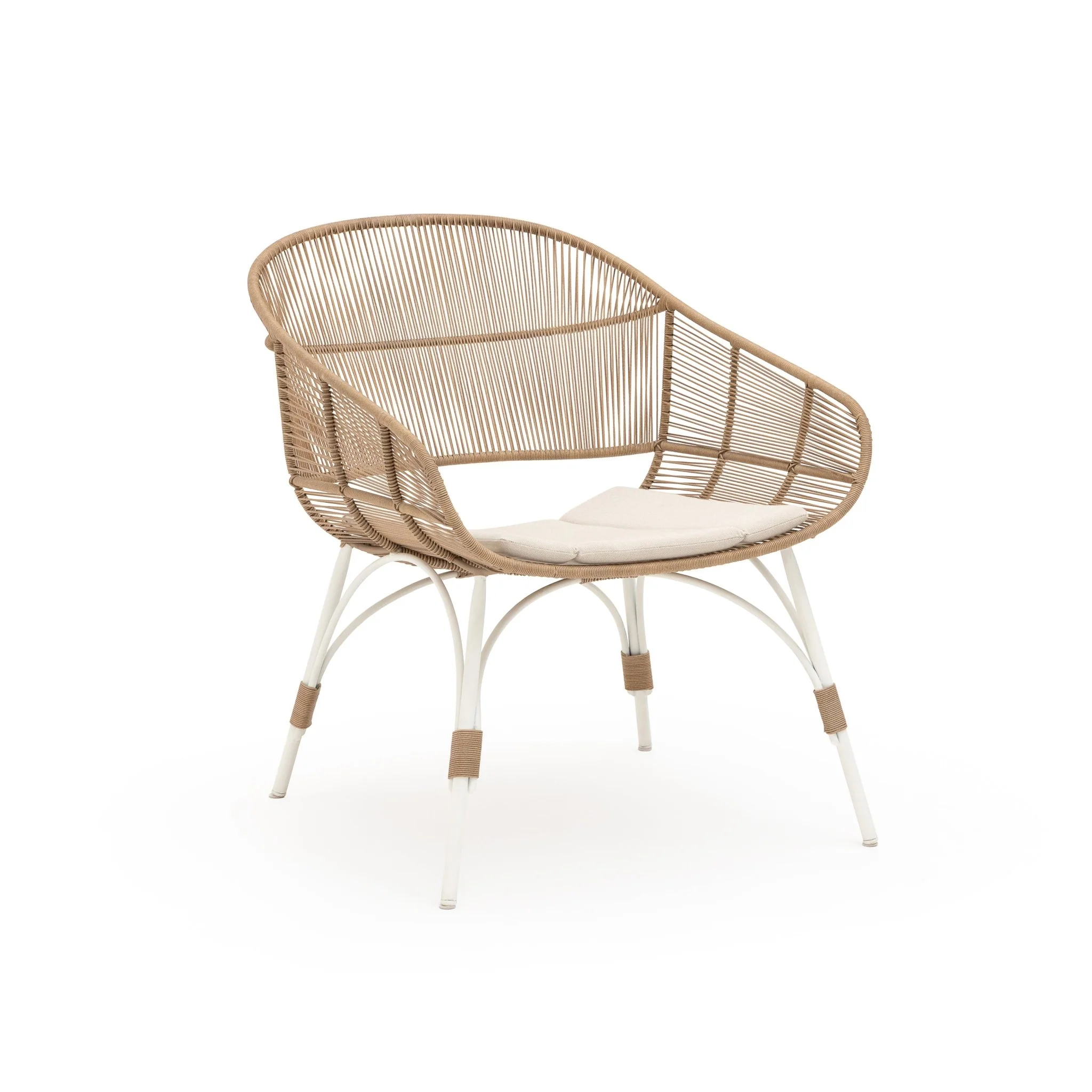 Marina Lounge Chair - Stonewhite Natural - Image 3