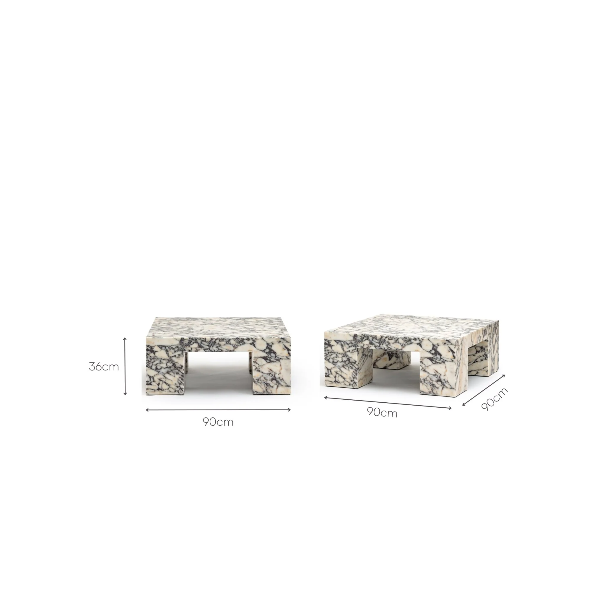 Marlowe Coffee Table - Calacatta Viola - Image 12
