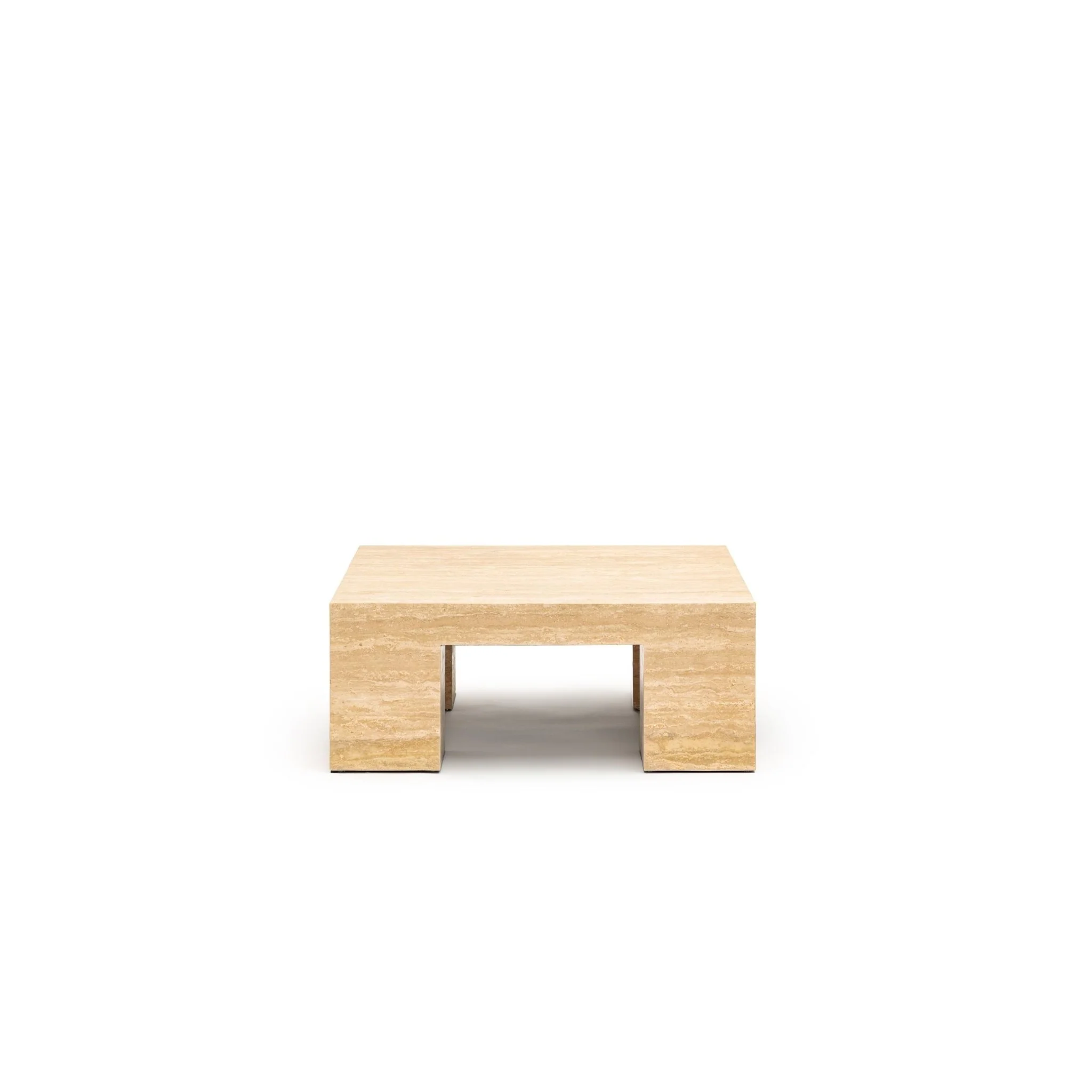 Marlowe Coffee Table - Travertine