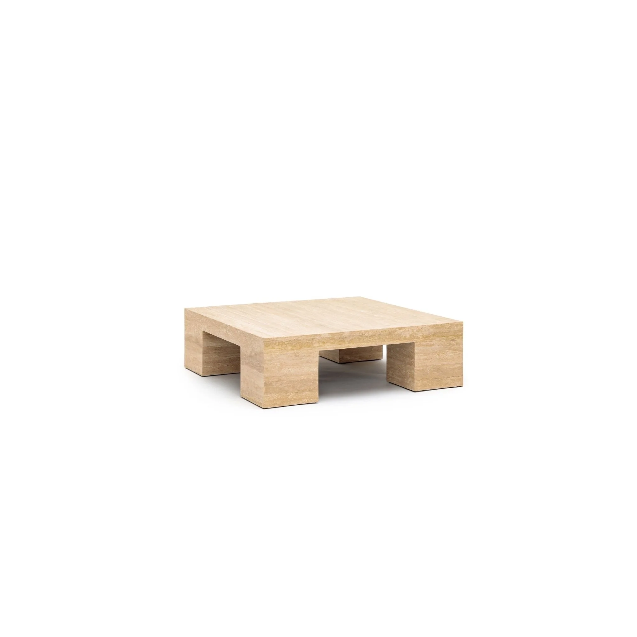 Marlowe Coffee Table - Travertine - Image 11