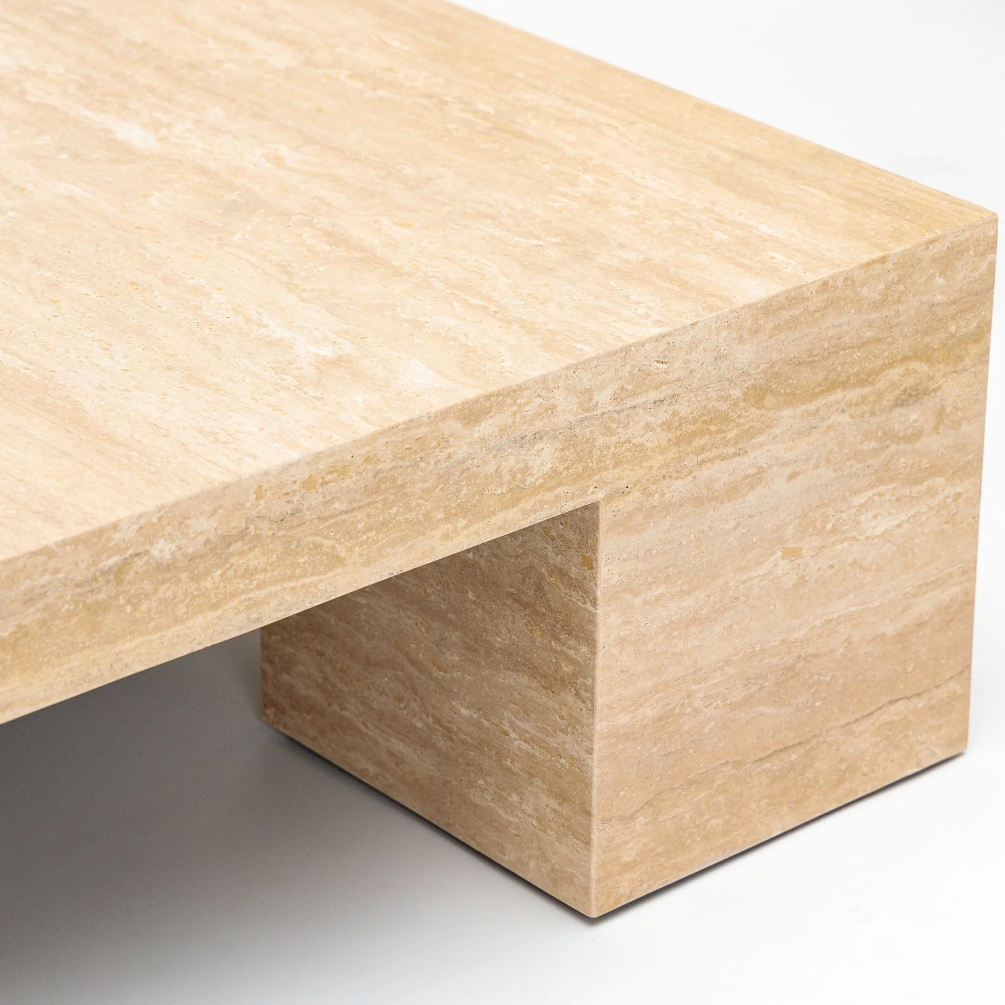 Marlowe Coffee Table - Travertine - Image 12