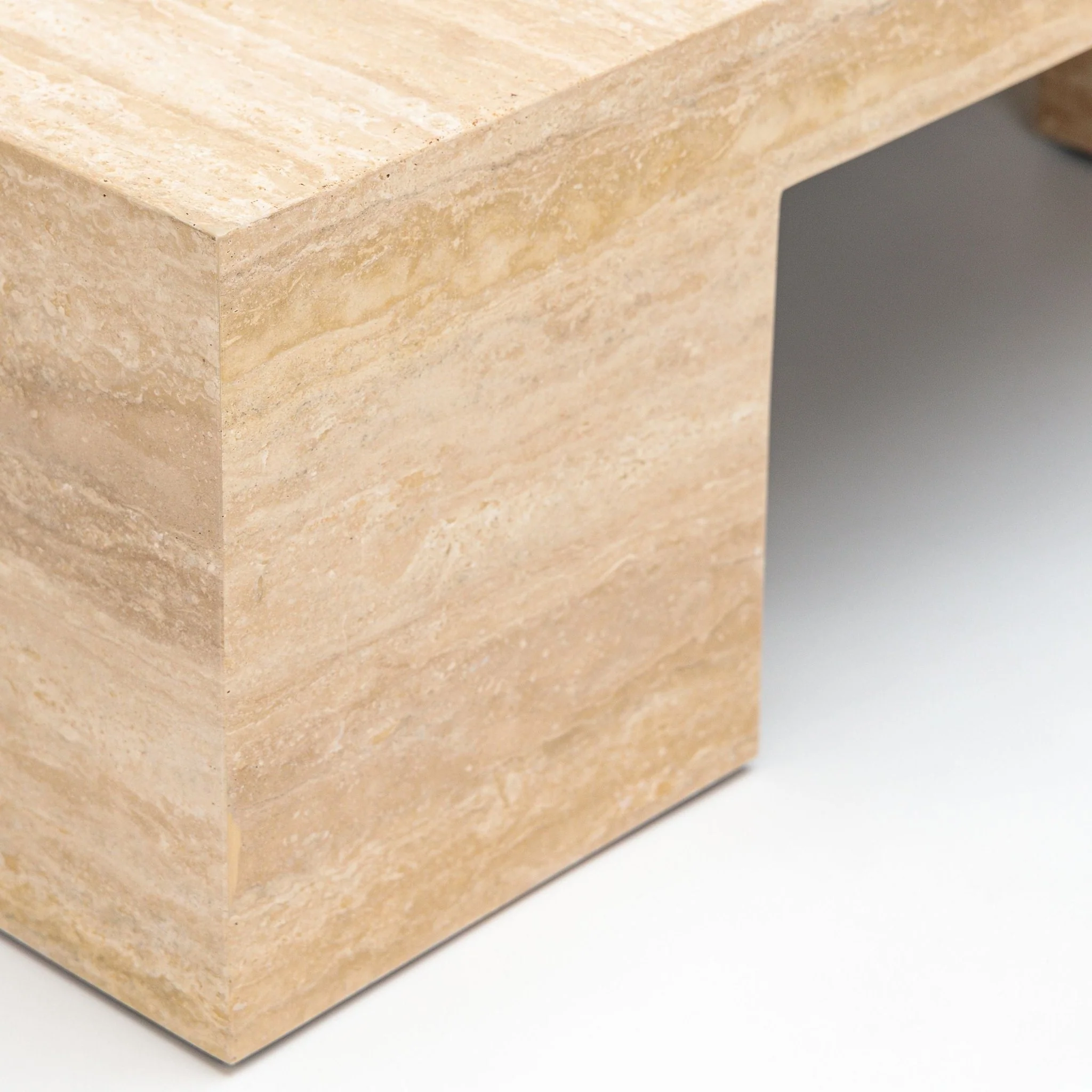 Marlowe Coffee Table - Travertine - Image 13