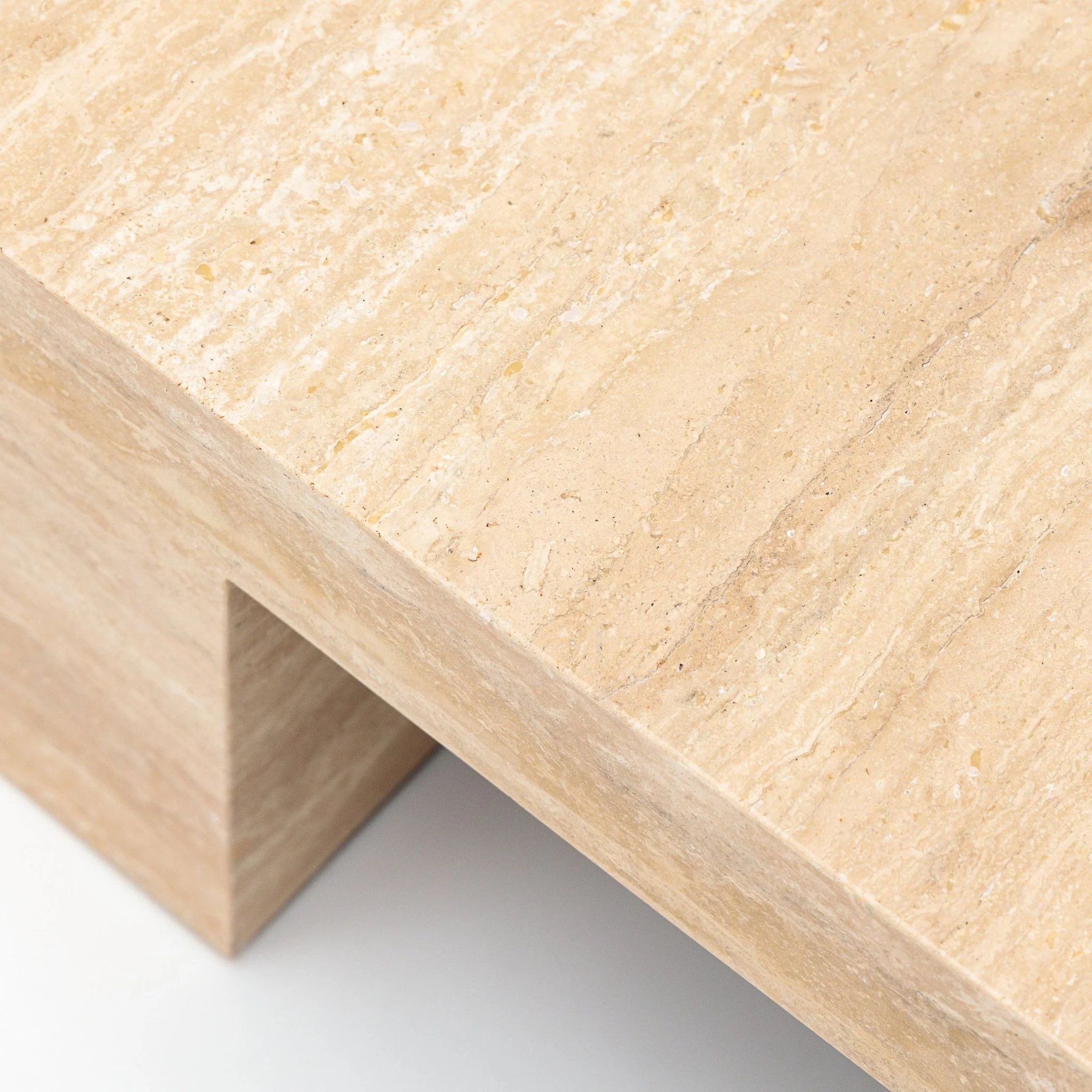 Marlowe Coffee Table - Travertine - Image 17