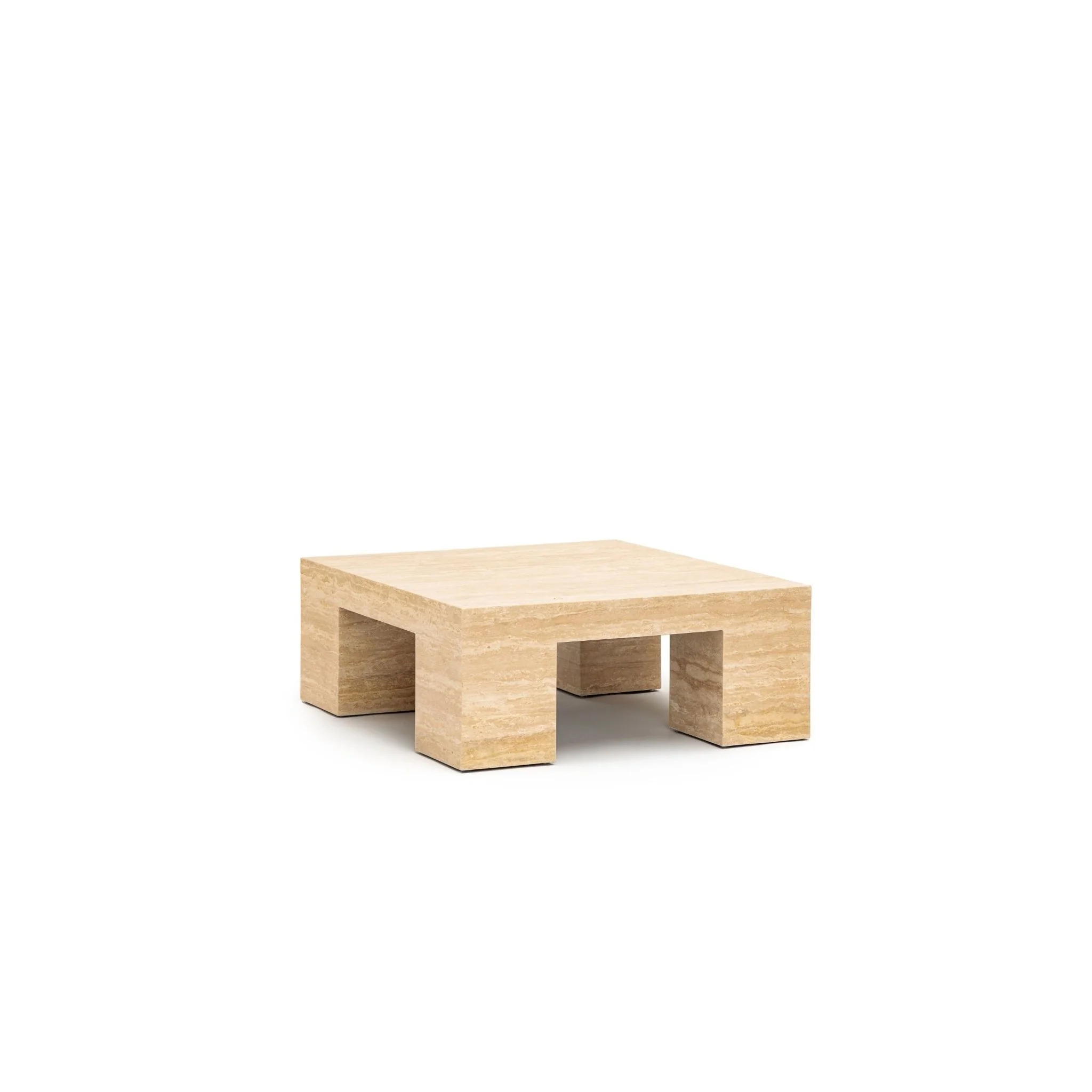 Marlowe Coffee Table - Travertine - Image 3