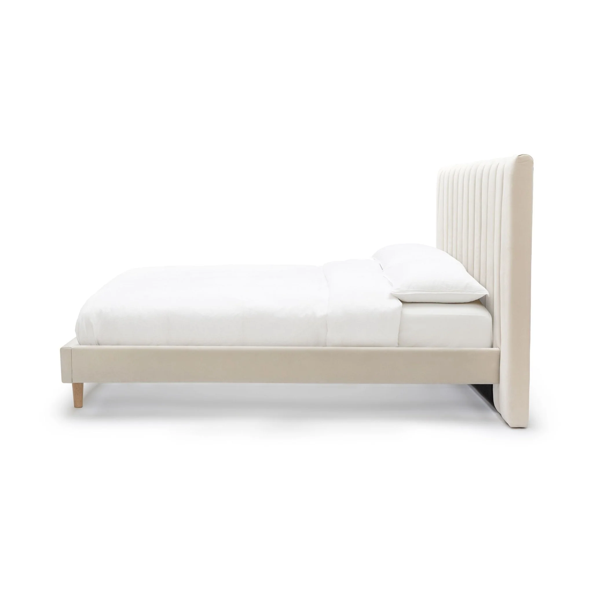 Martina Standard Bed - Beige - Image 4
