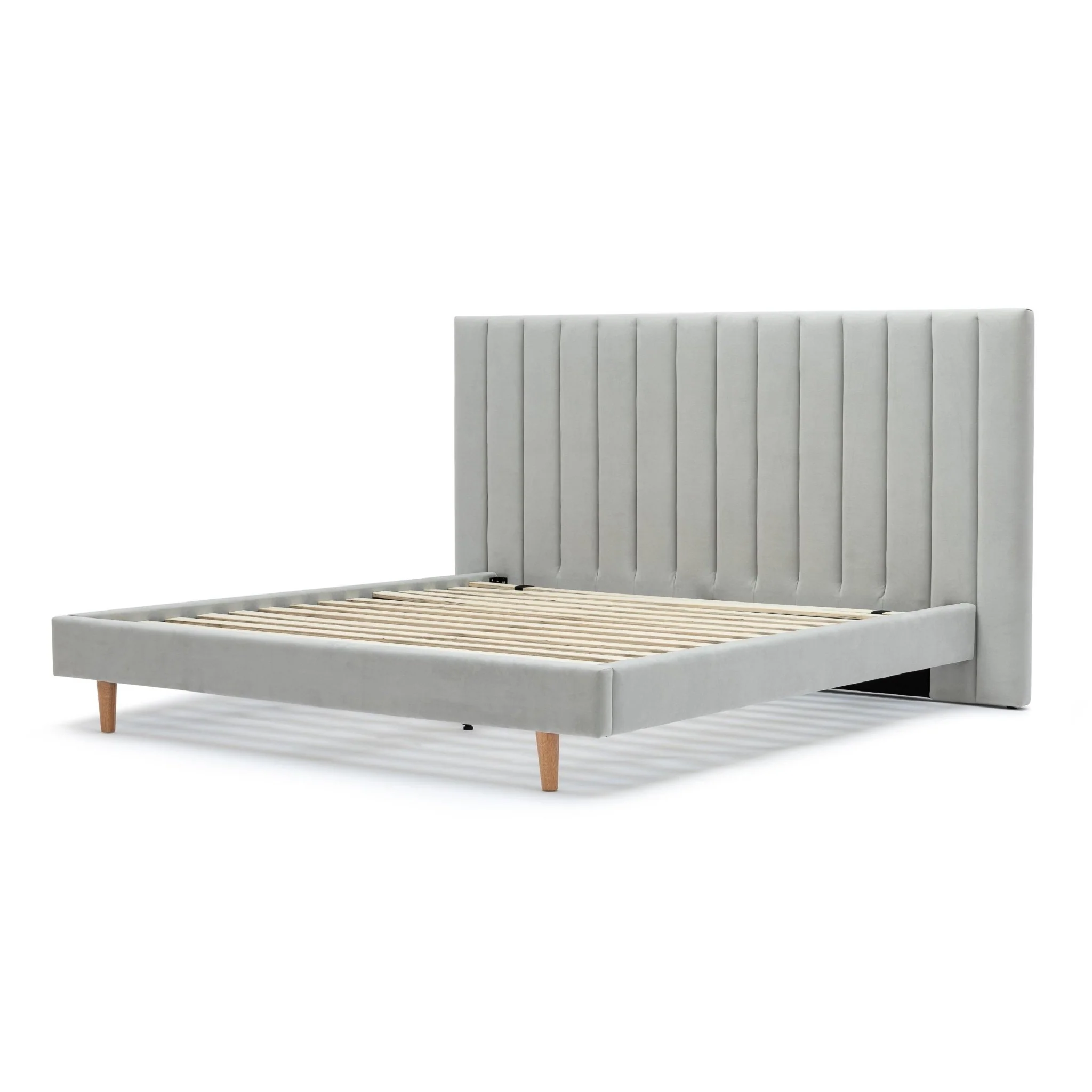 Martina Standard Bed - Silver - Image 4