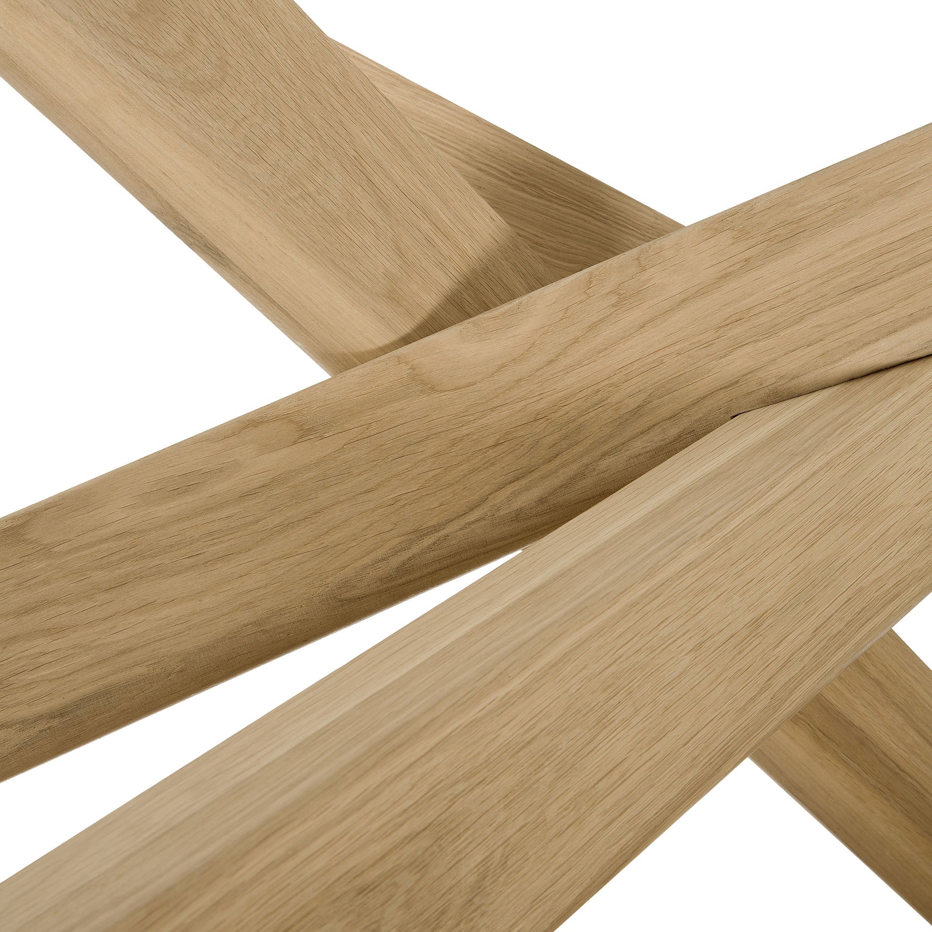 Mikado Oval Dining Table - Oak - Image 4