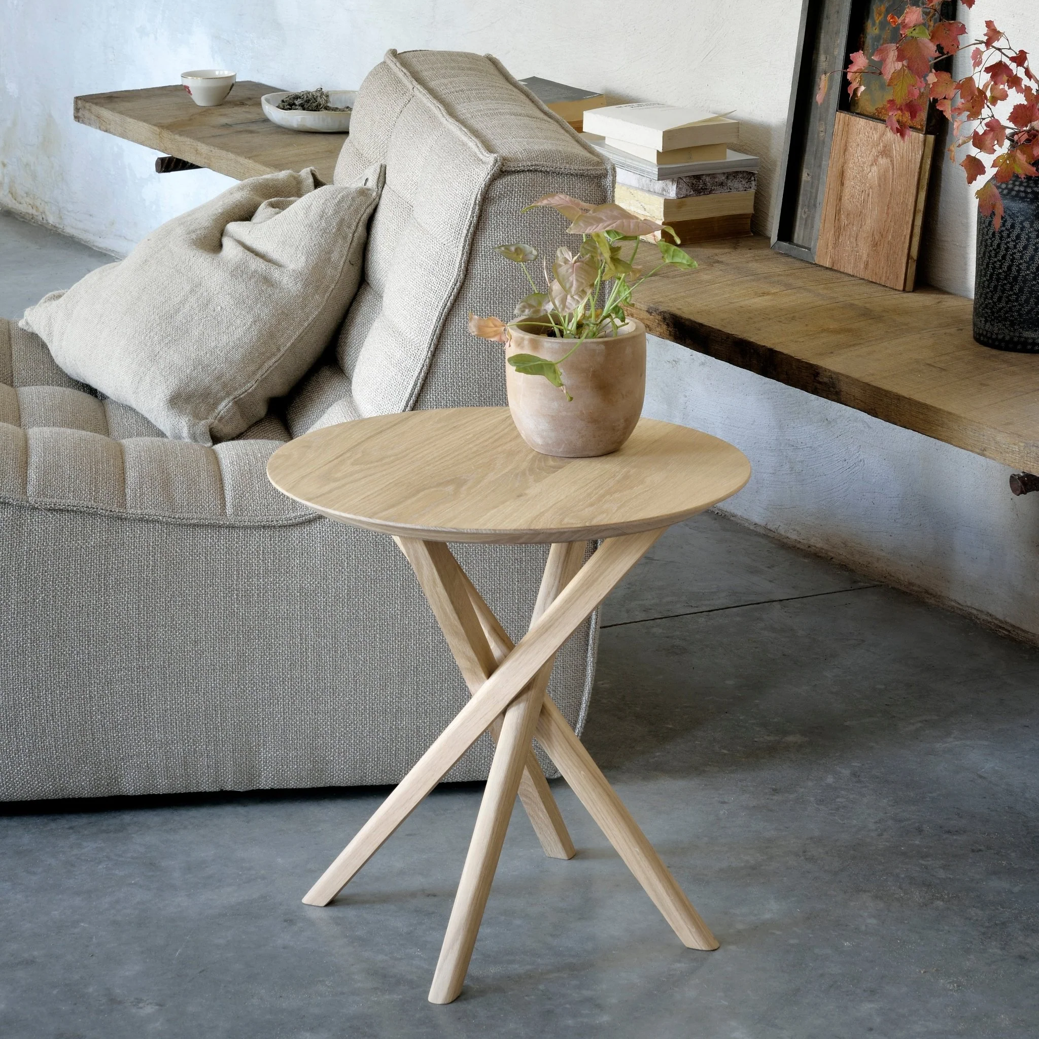 Mikado Side Table - Oak - Image 3