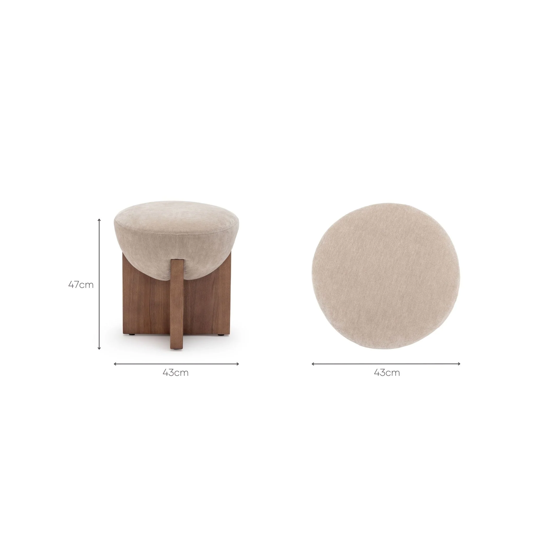 Milo Ottoman - Mushroom - Image 11