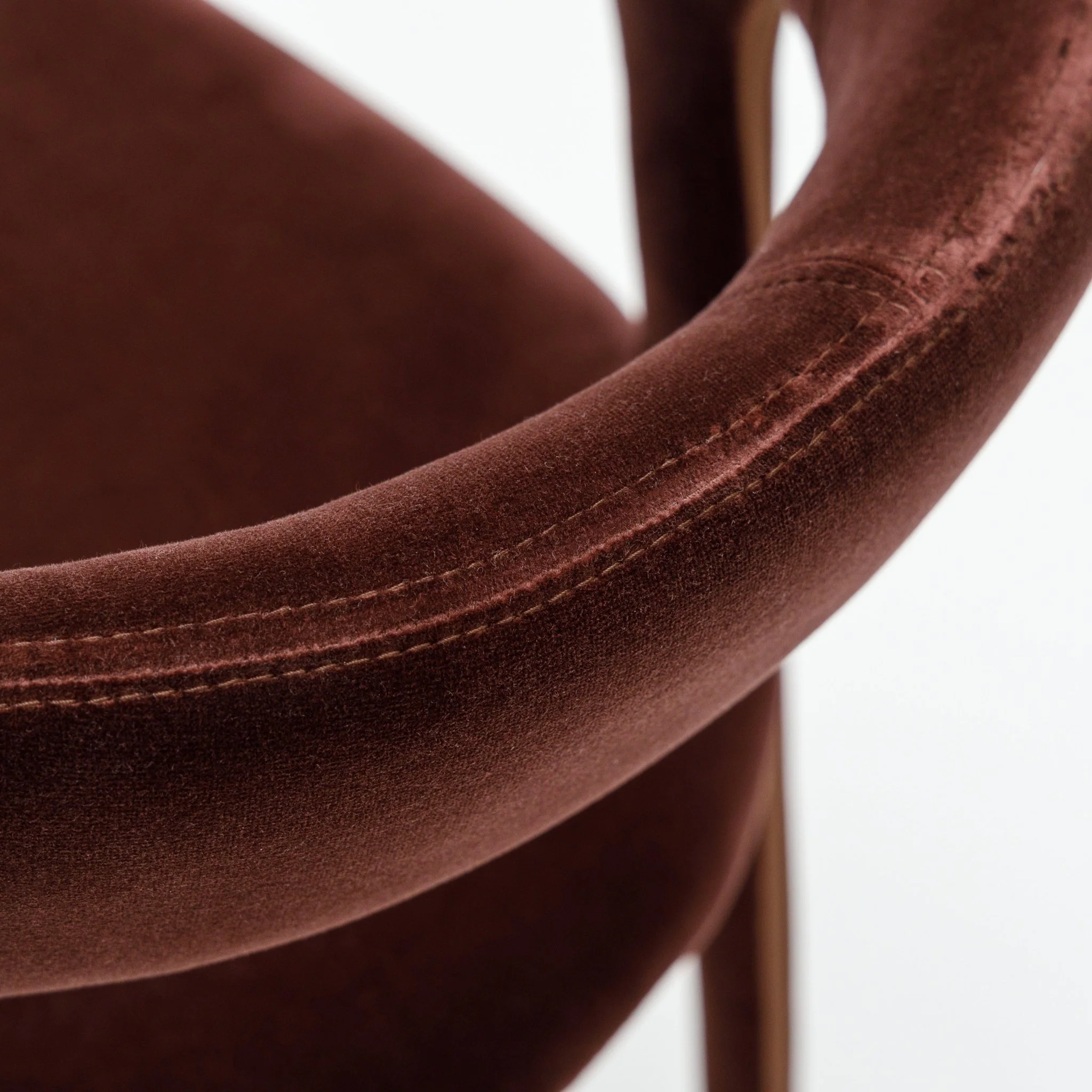 Monaco Counter Chair - Burgundy - Image 13