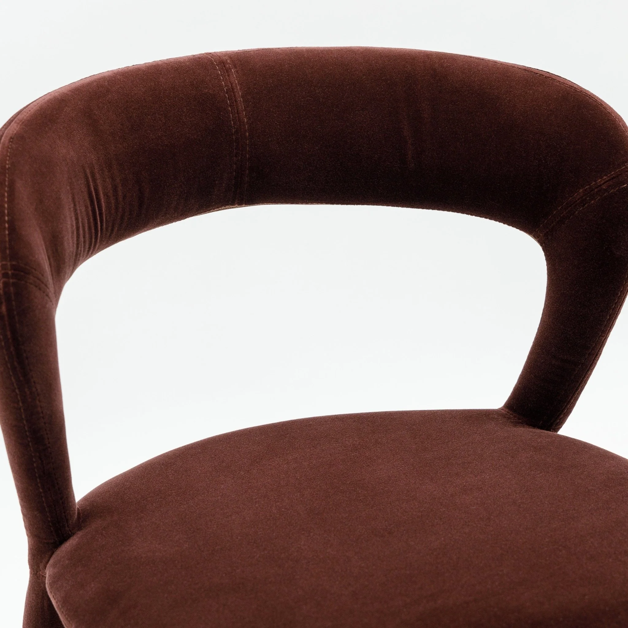 Monaco Counter Chair - Burgundy - Image 7