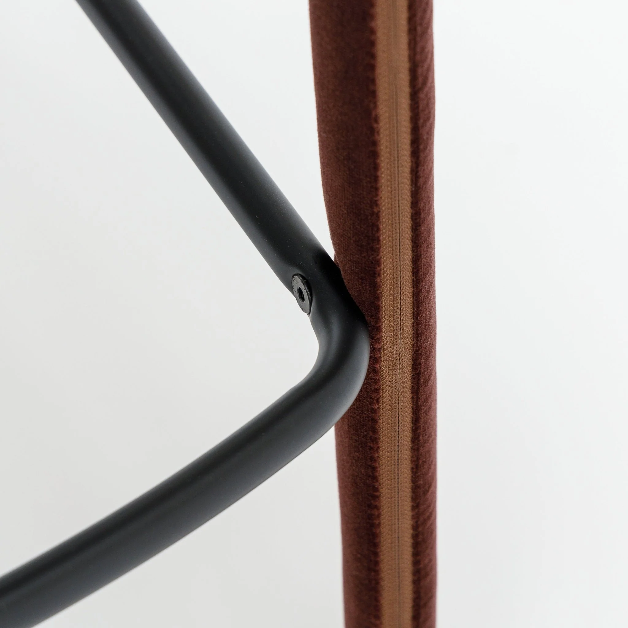 Monaco Counter Chair - Burgundy - Image 9
