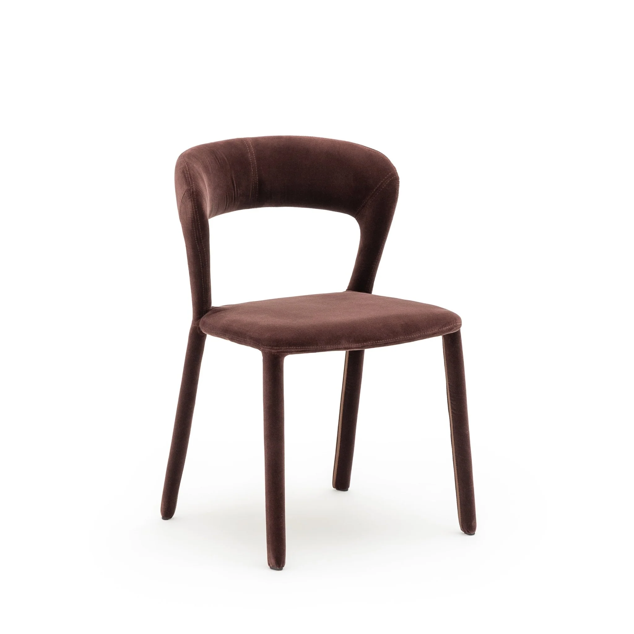 Monaco Dining Chair - Burgundy