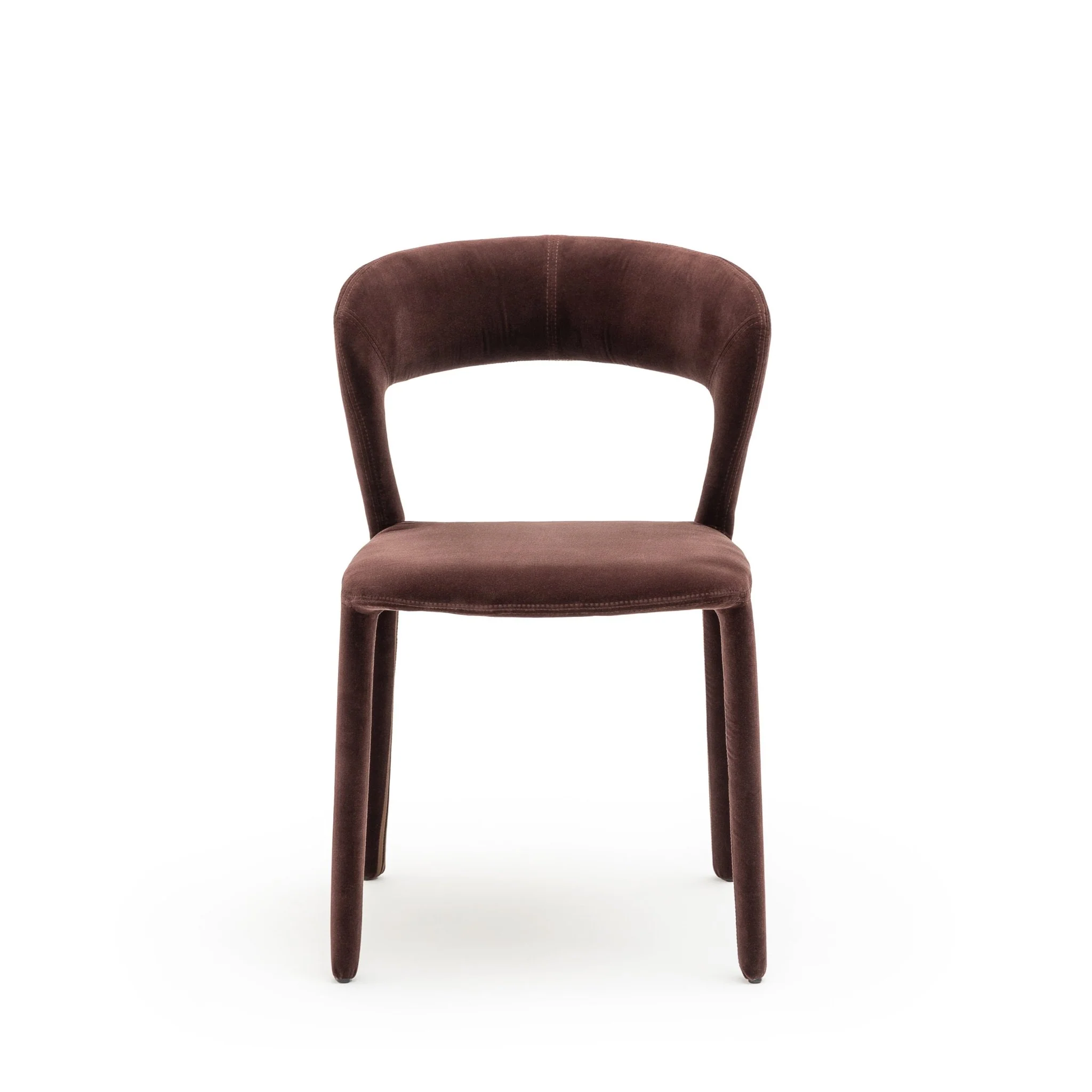 Monaco Dining Chair - Burgundy - Image 2
