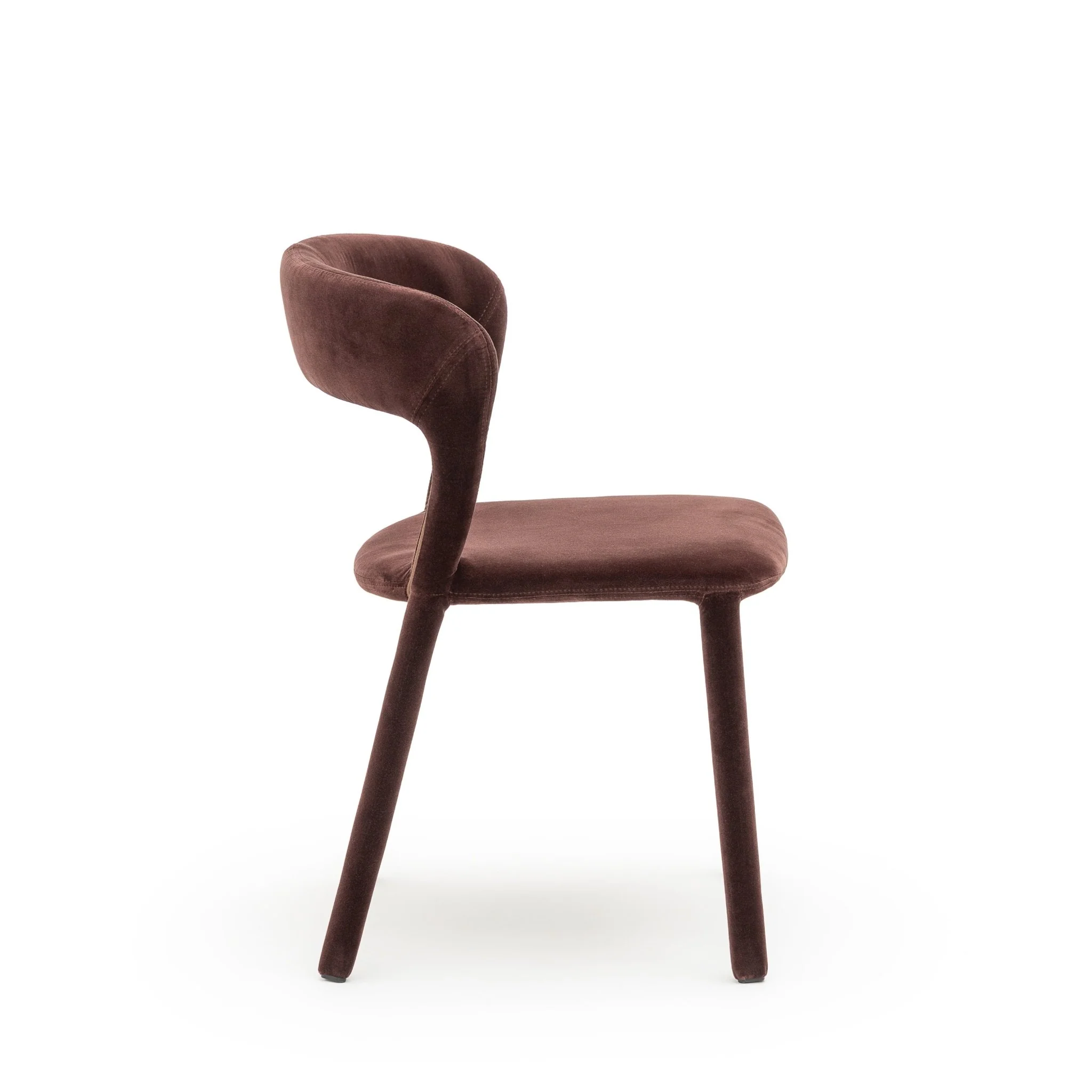 Monaco Dining Chair - Burgundy - Image 3