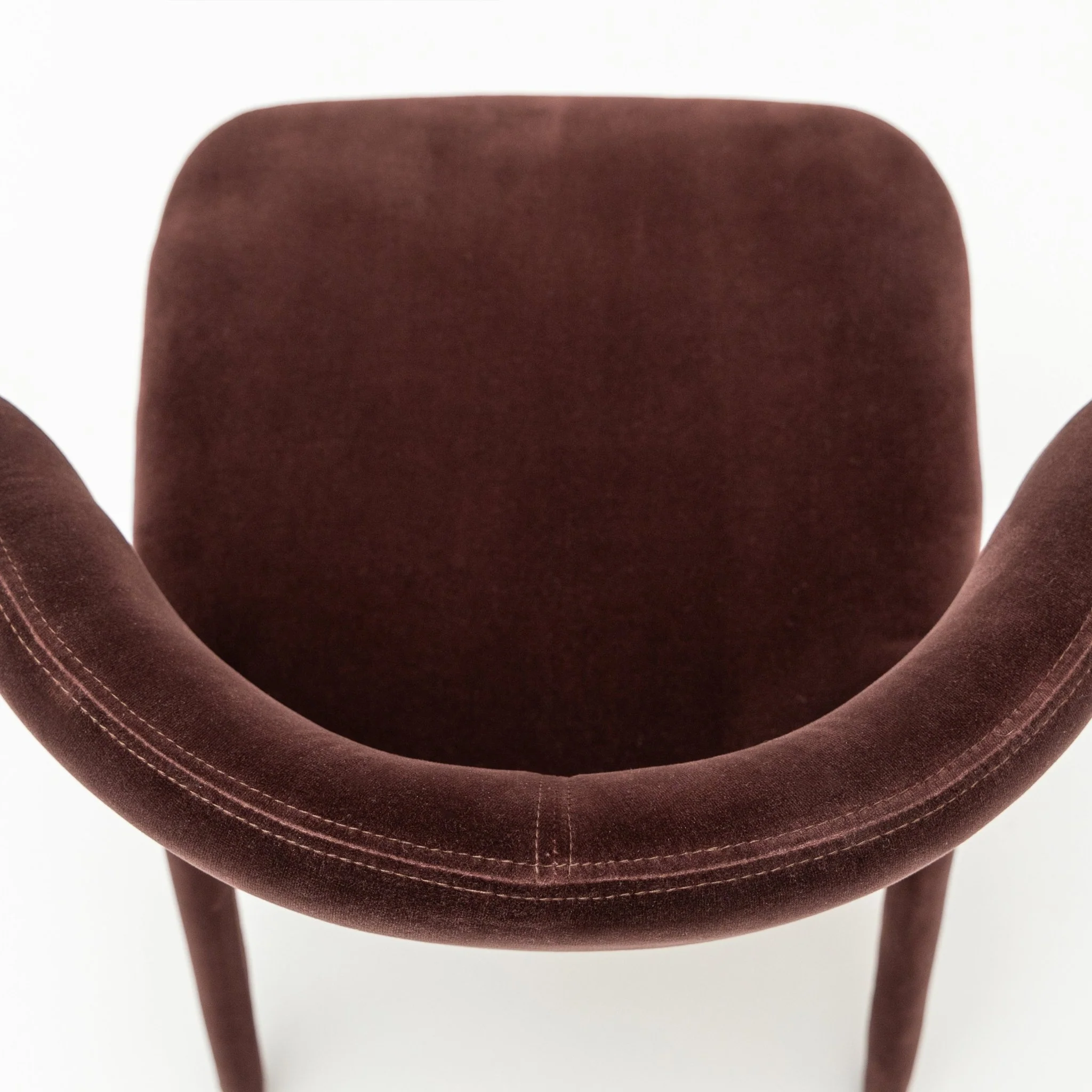 Monaco Dining Chair - Burgundy - Image 5