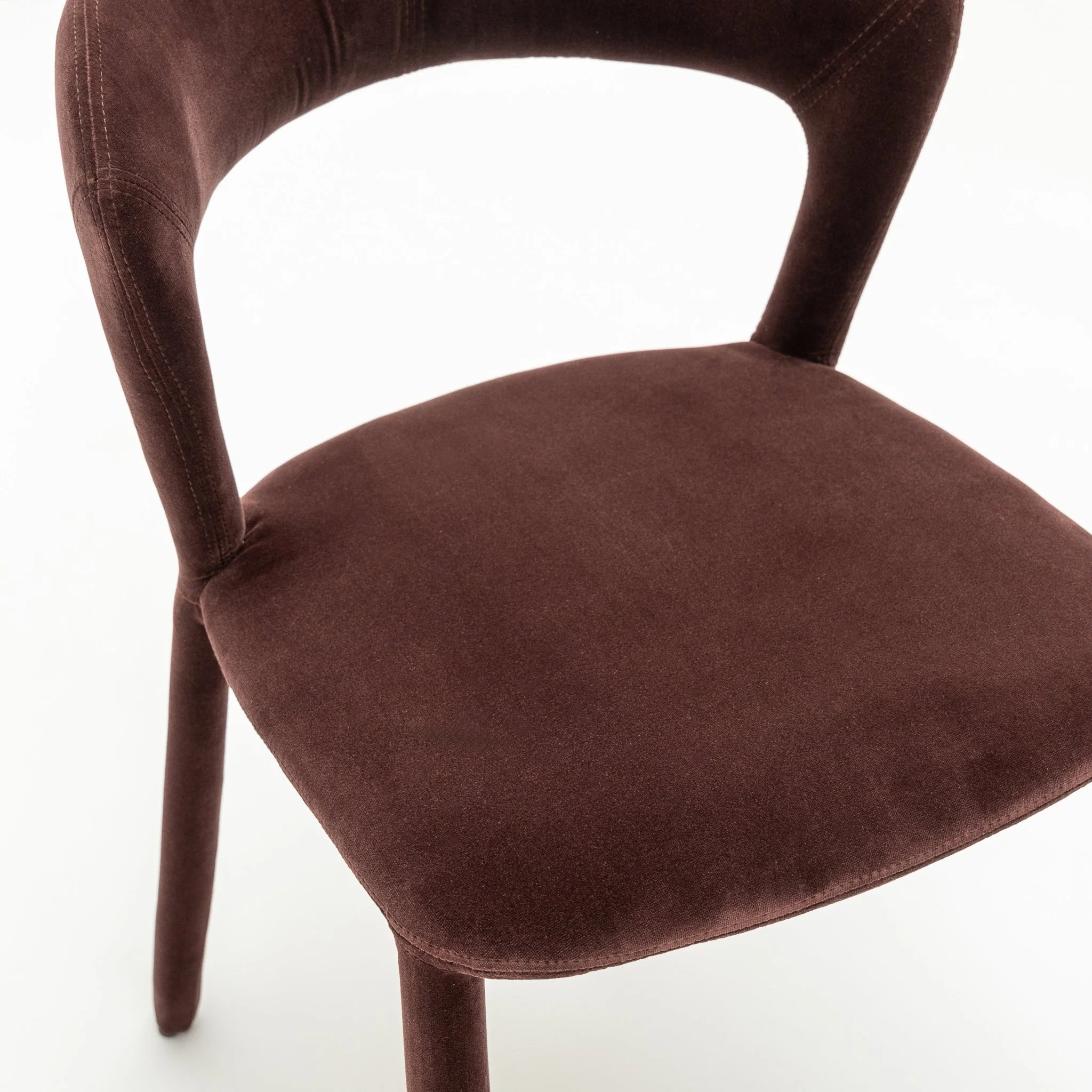 Monaco Dining Chair - Burgundy - Image 7