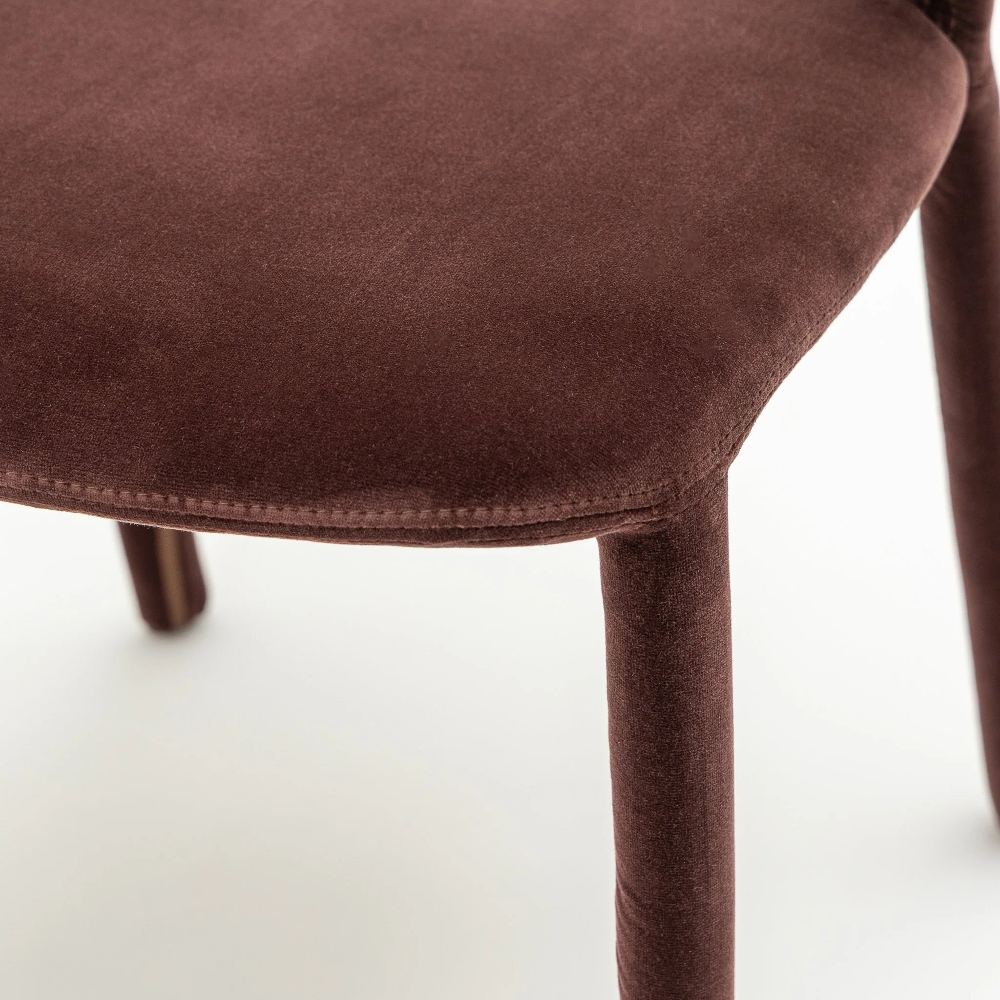 Monaco Dining Chair - Burgundy - Image 8