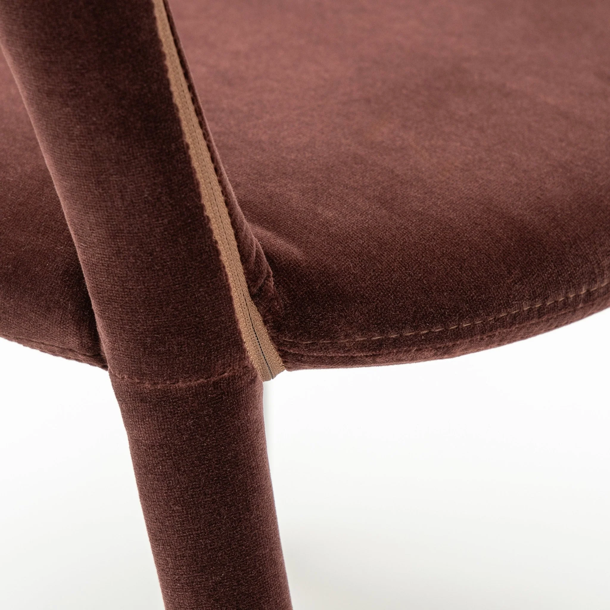Monaco Dining Chair - Burgundy - Image 9