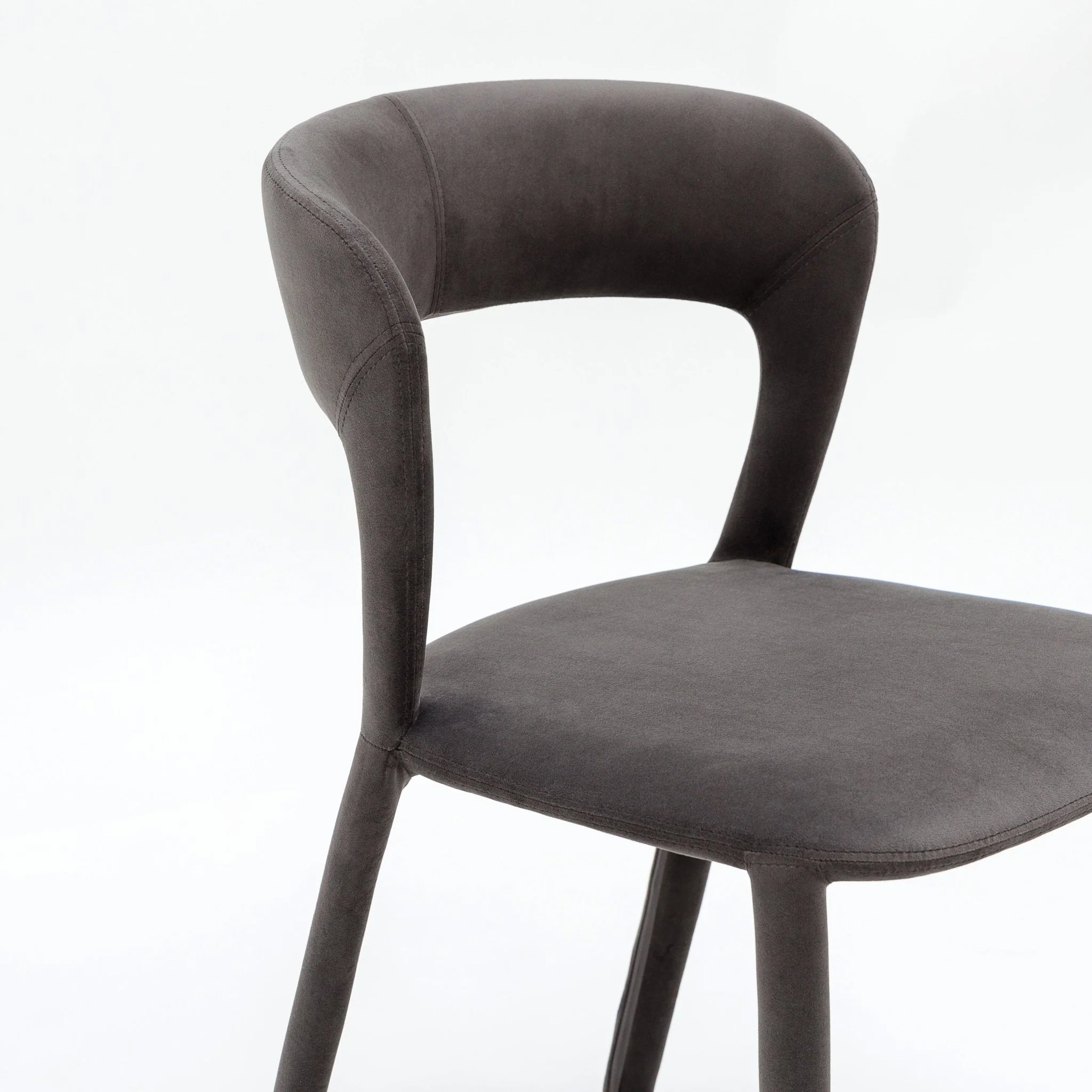 Monaco Dining Chair - Charcoal - Image 14