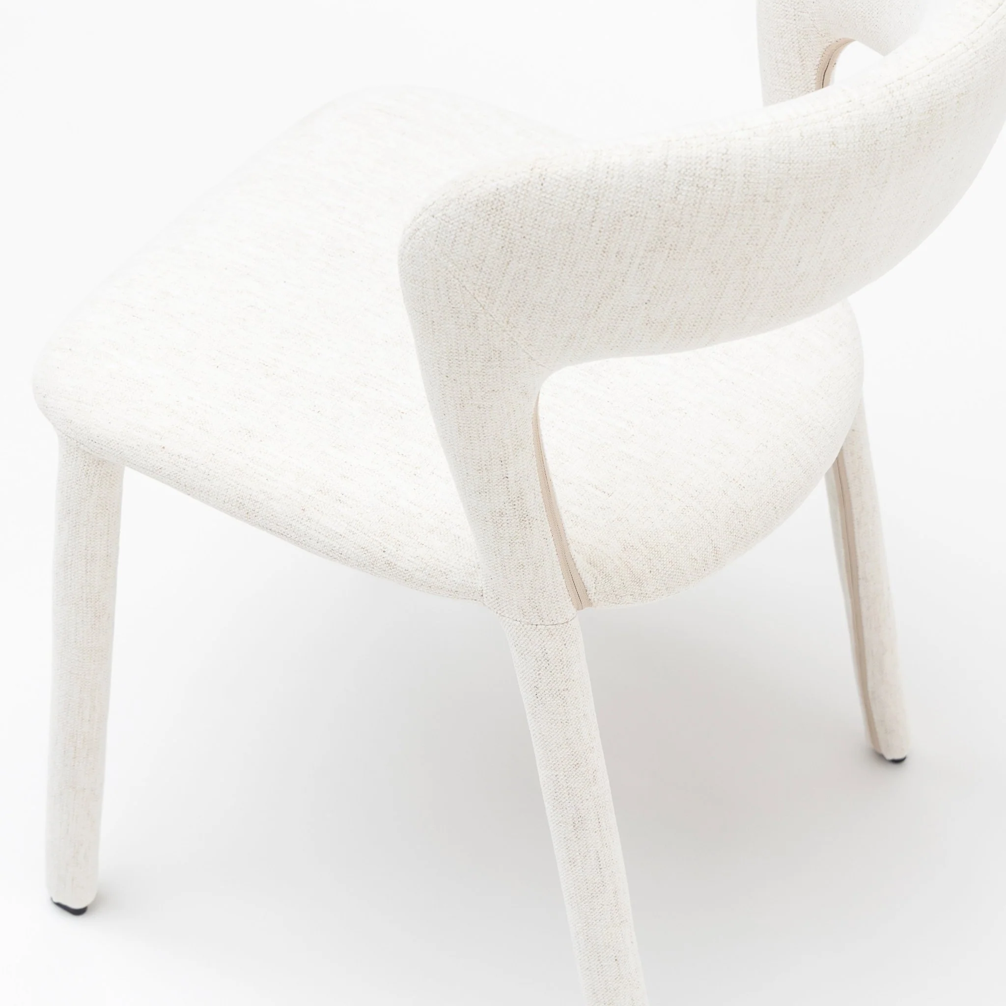 Monaco Dining Chair - Oatmeal - Image 12