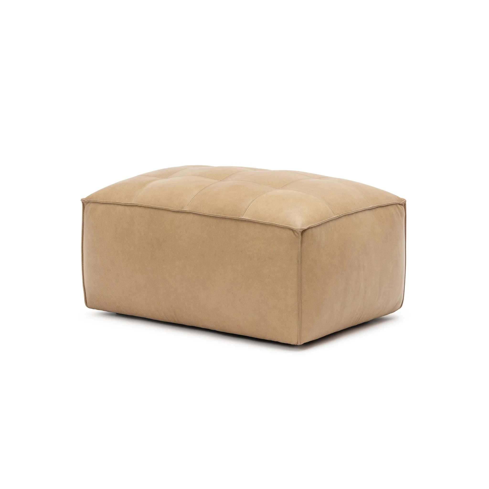 Muse Ottoman - Arena Leather - Image 2