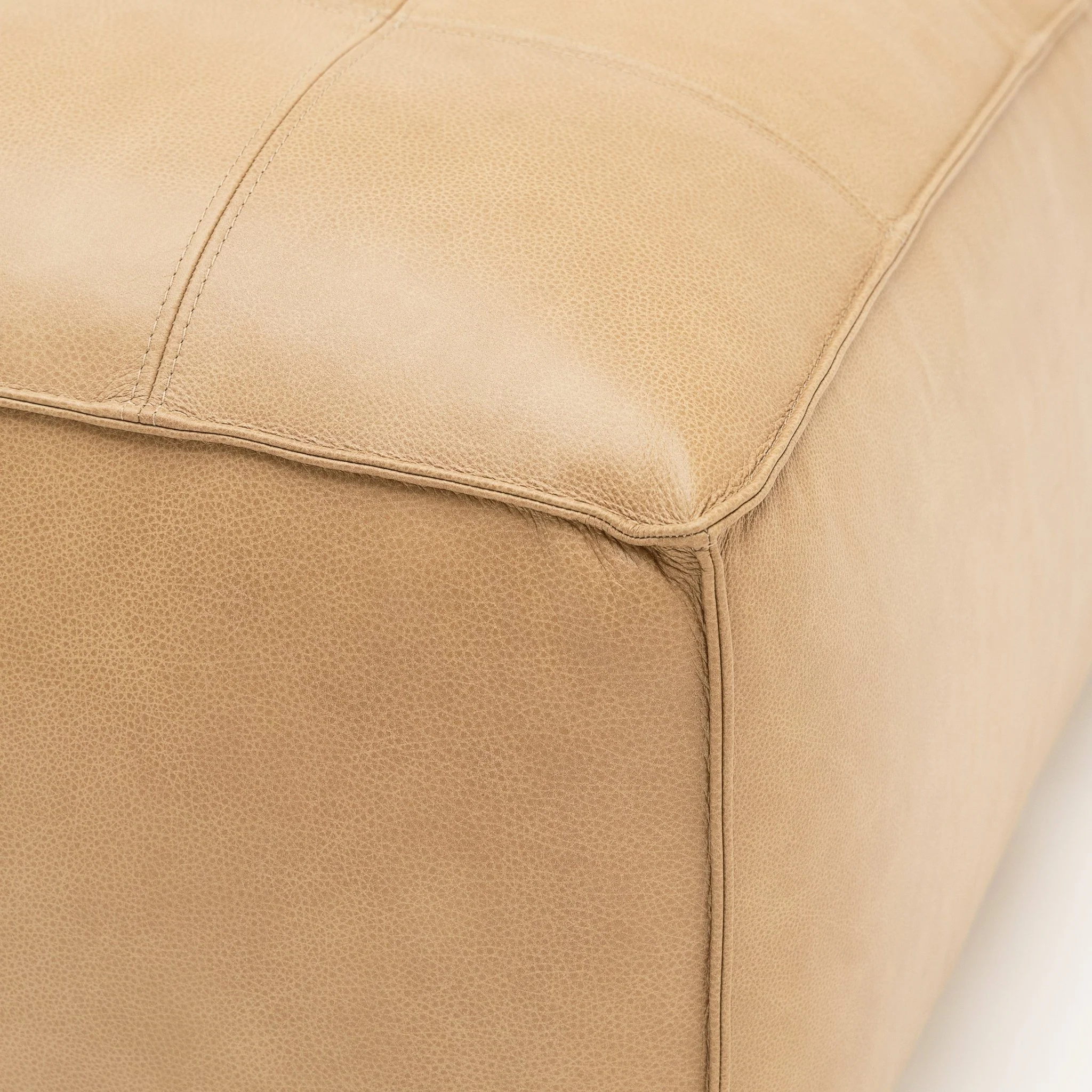 Muse Ottoman - Arena Leather - Image 7
