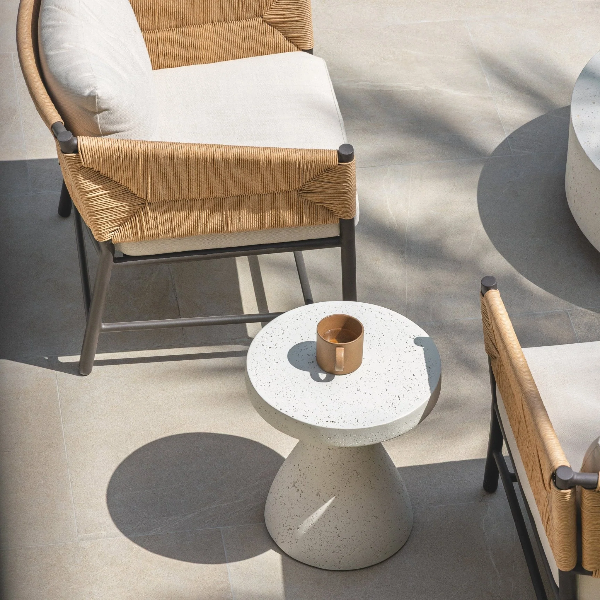 Myco Side Table - Ivory - Image 10