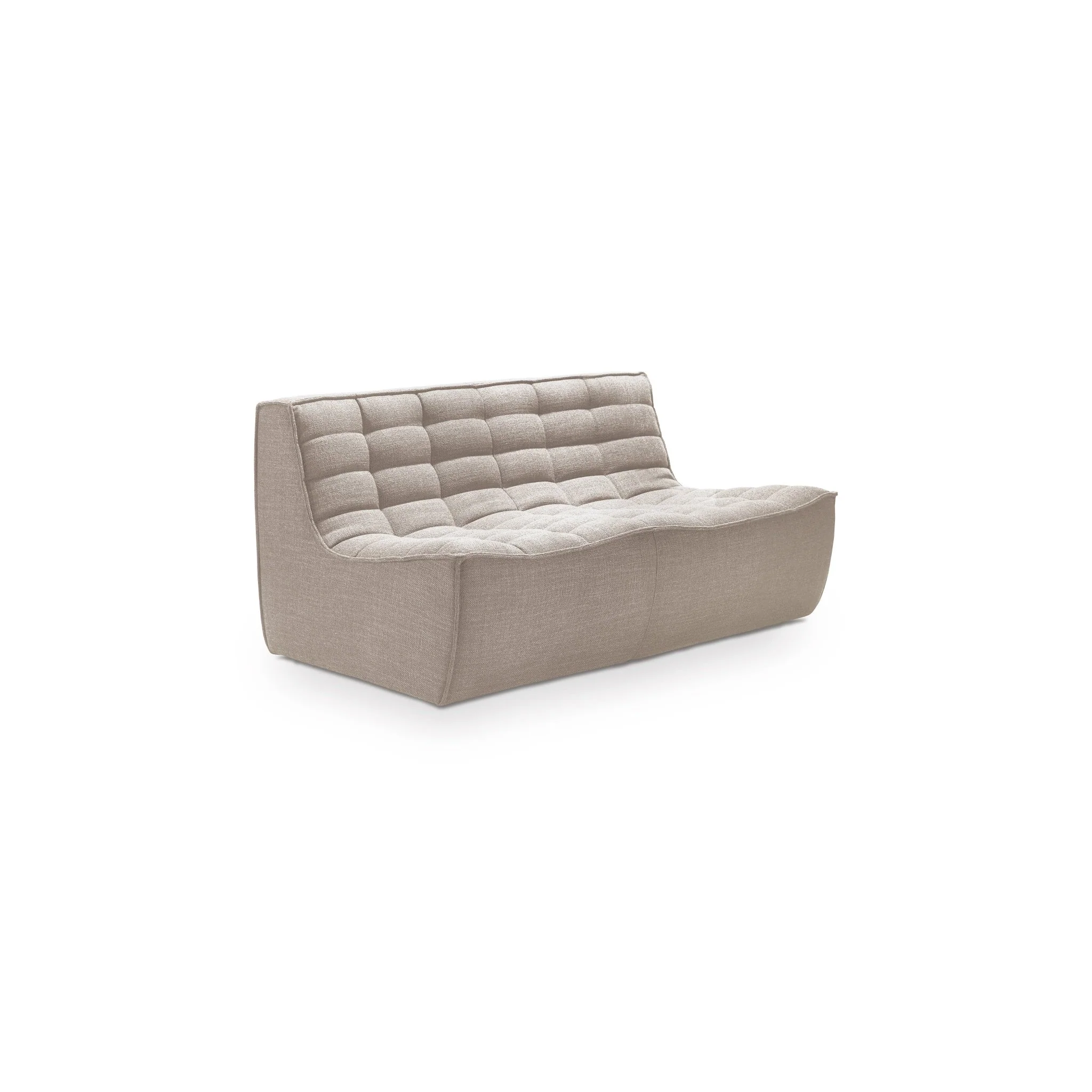 N701 Sofa - Beige - 2 Seater - Image 3