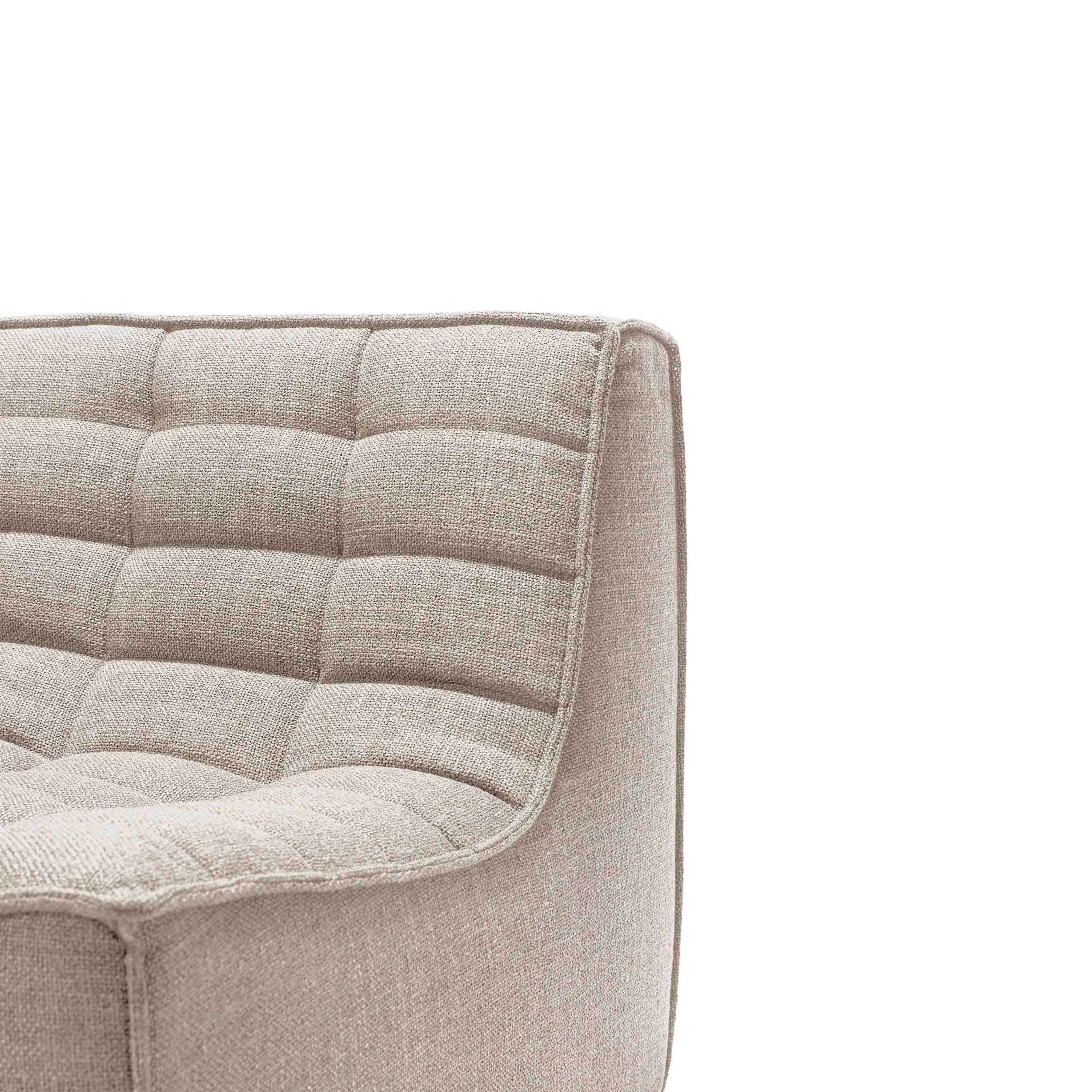 N701 Sofa - Beige - 2 Seater - Image 8