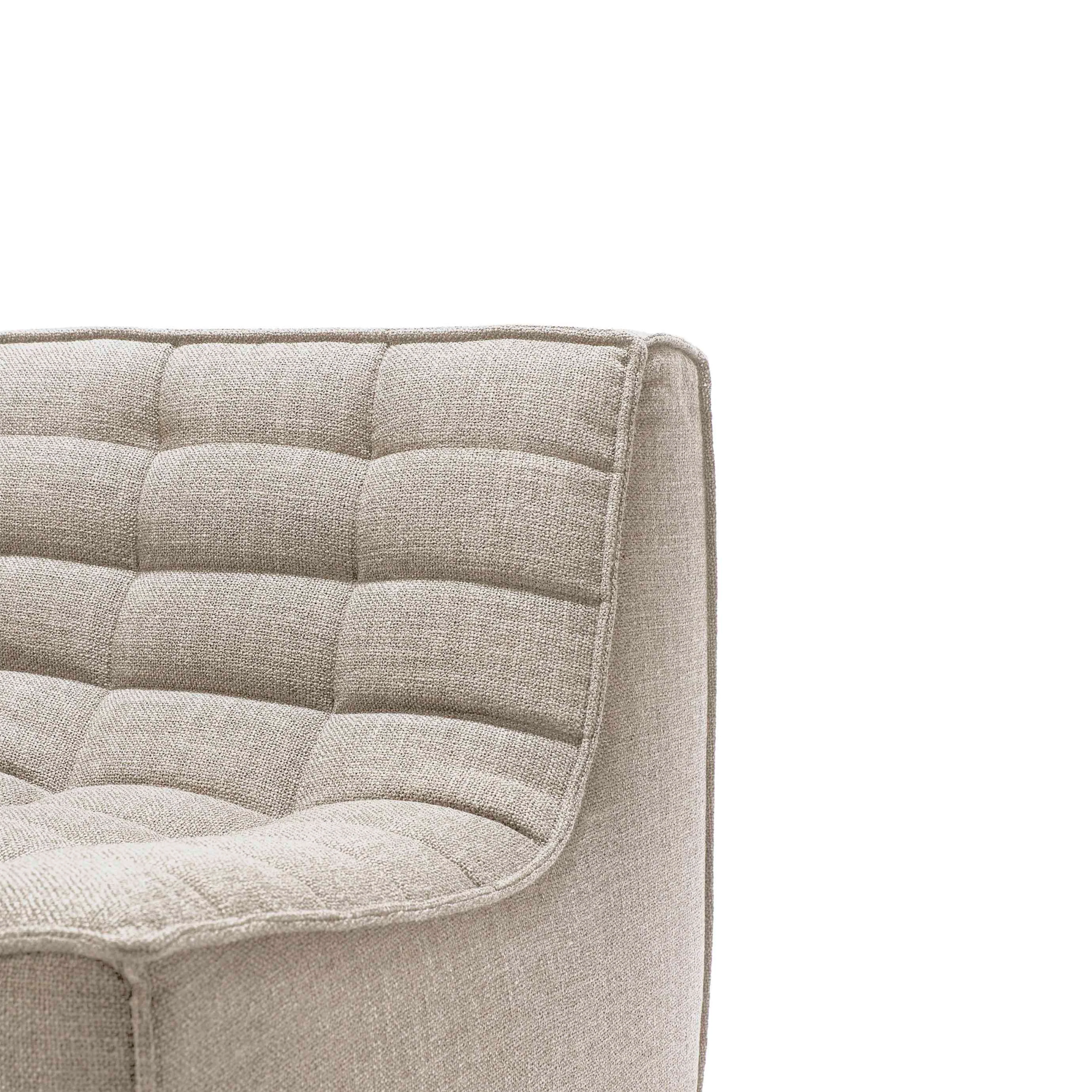 N701 Sofa - Beige - 3 Seater - Image 7