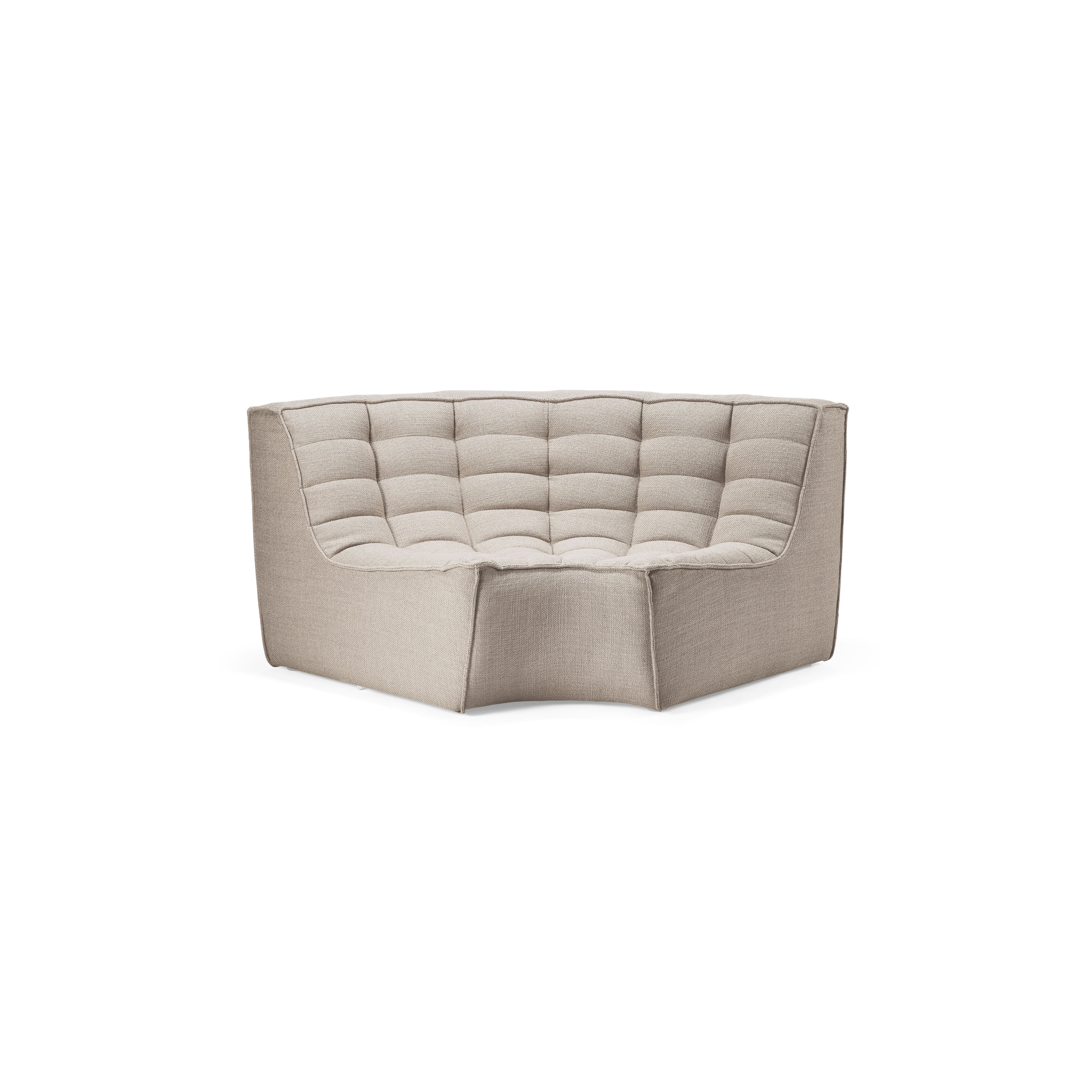 N701 Sofa - Beige - Round Corner