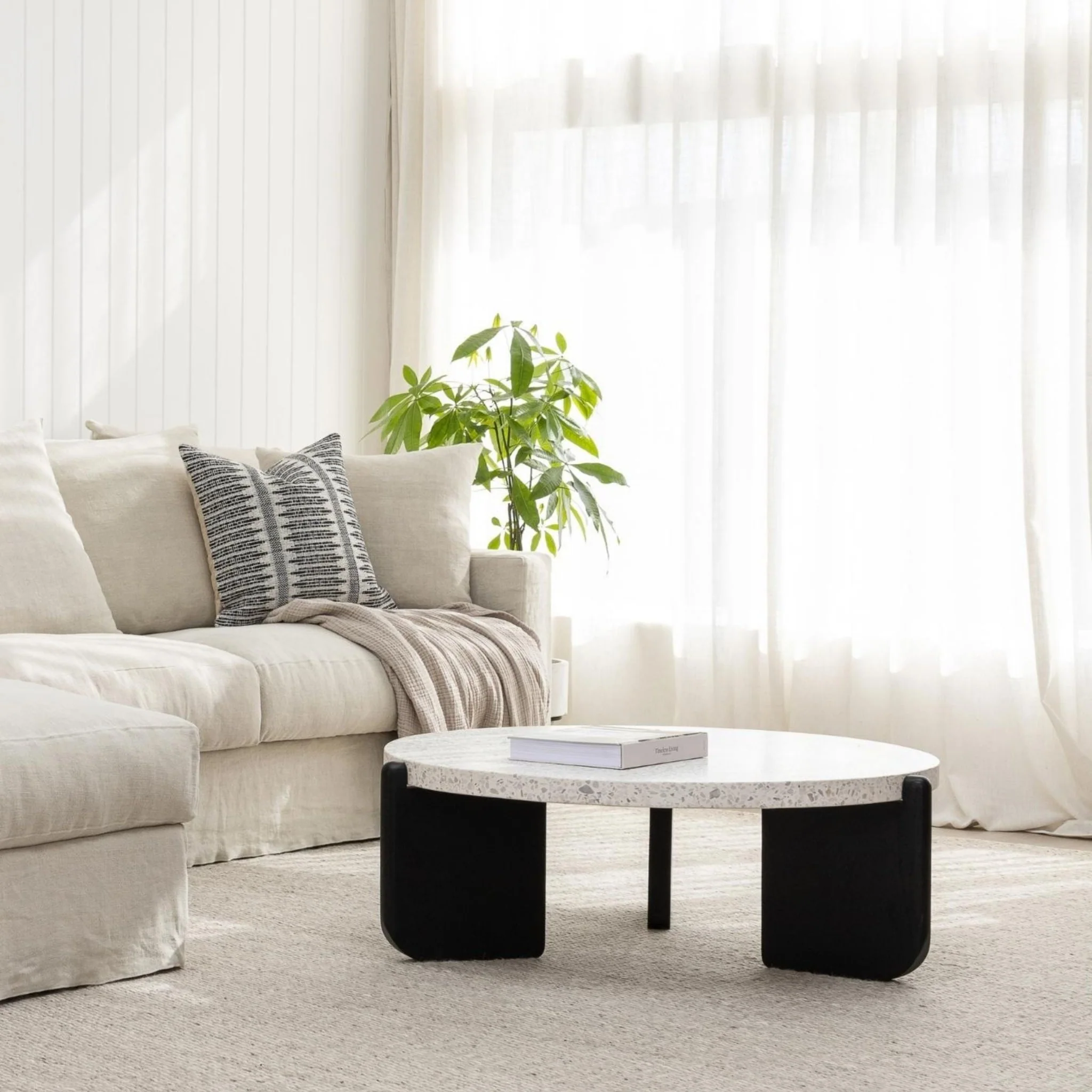 Native Coffee Table - Nougat & Black Oak - Image 2