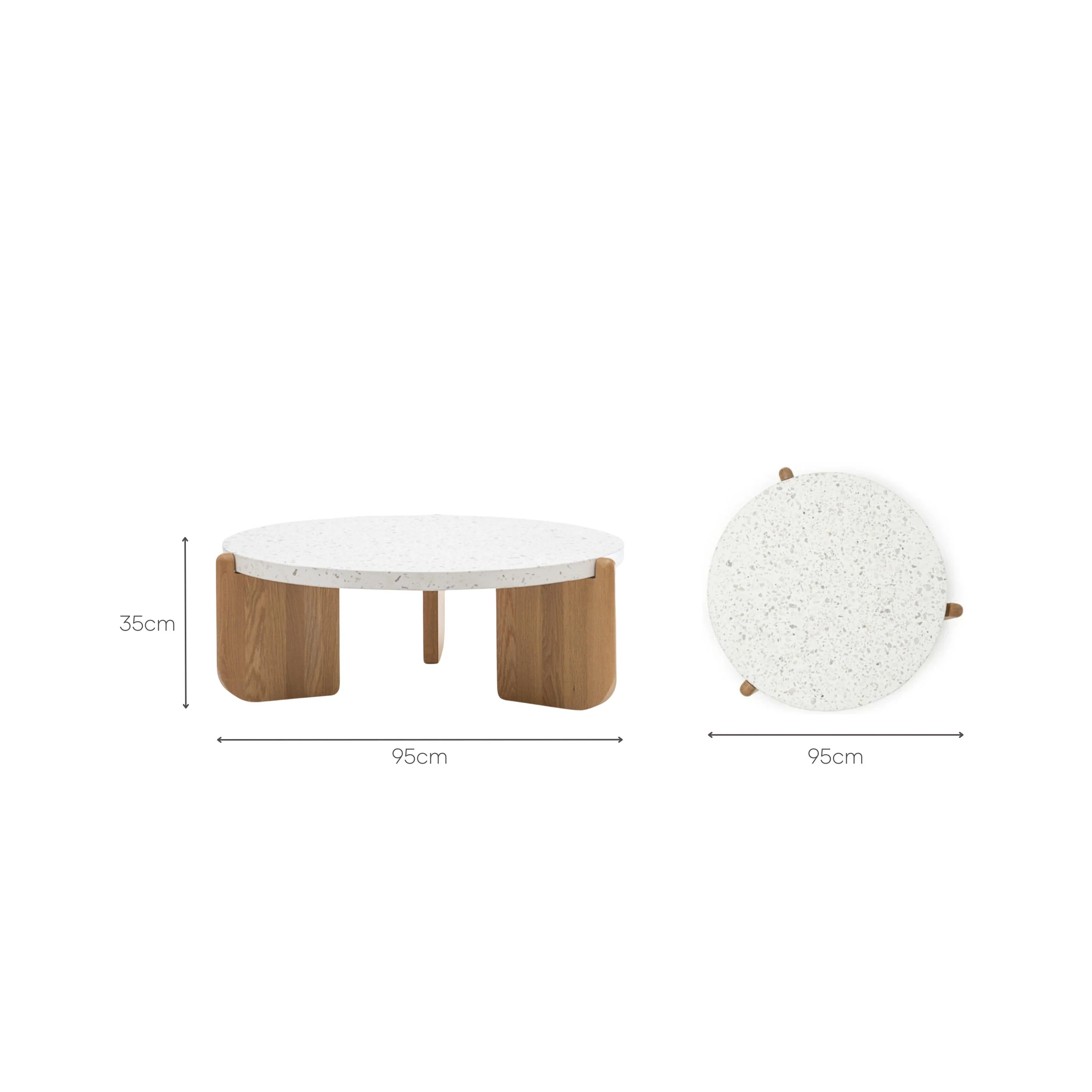 Native Coffee Table - Nougat & Light Oak - Image 15