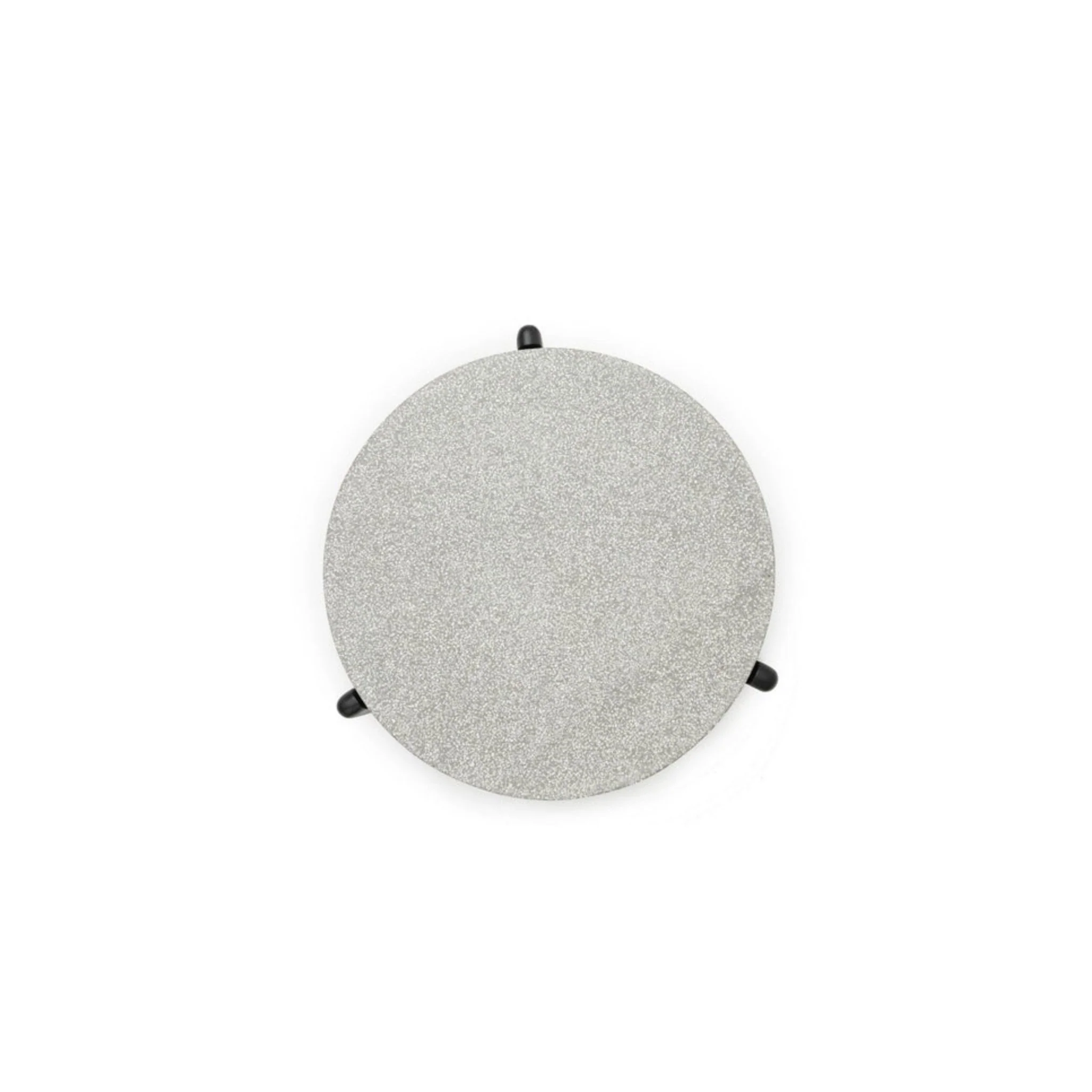 Native Coffee Table - Warm Cement & Black Oak - Image 10