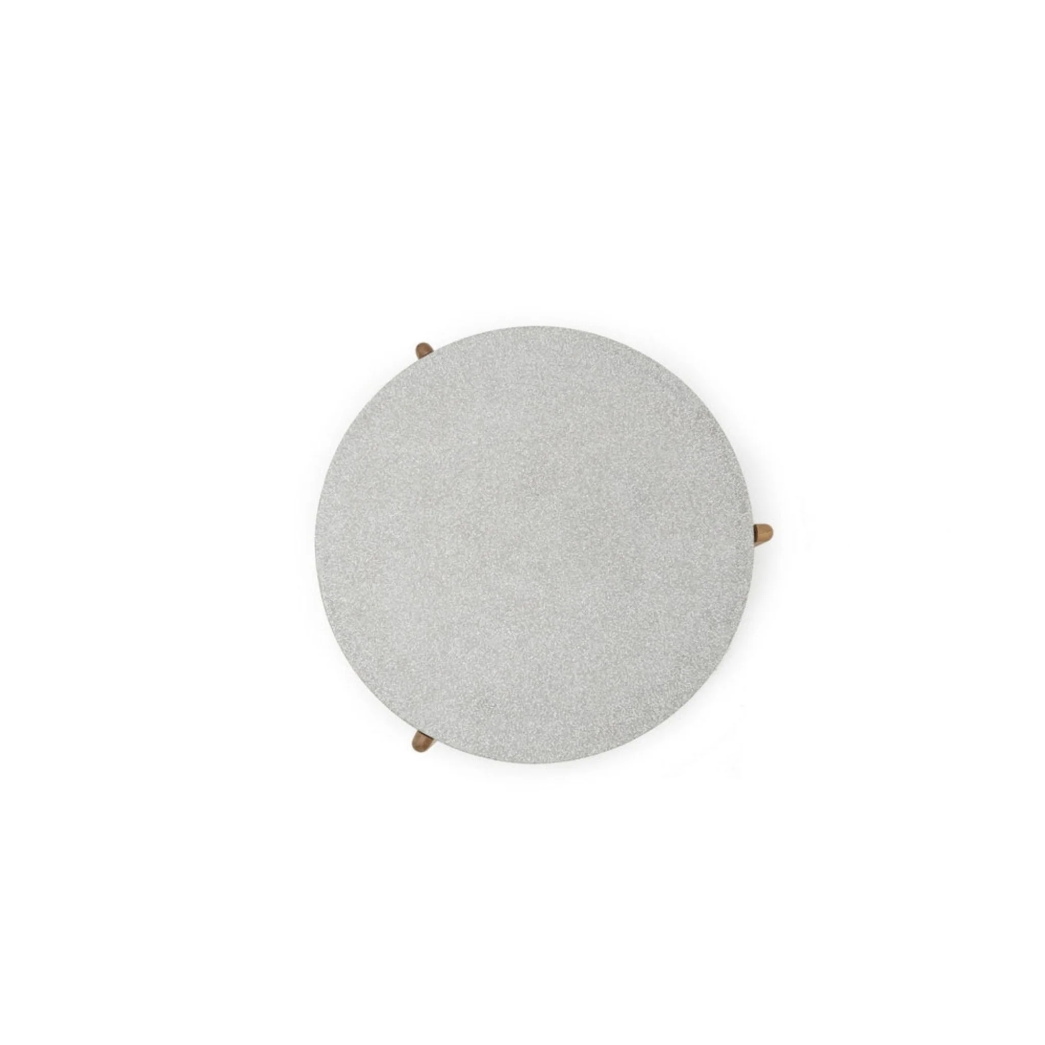Native Coffee Table - Warm Cement & Light Oak - Image 3